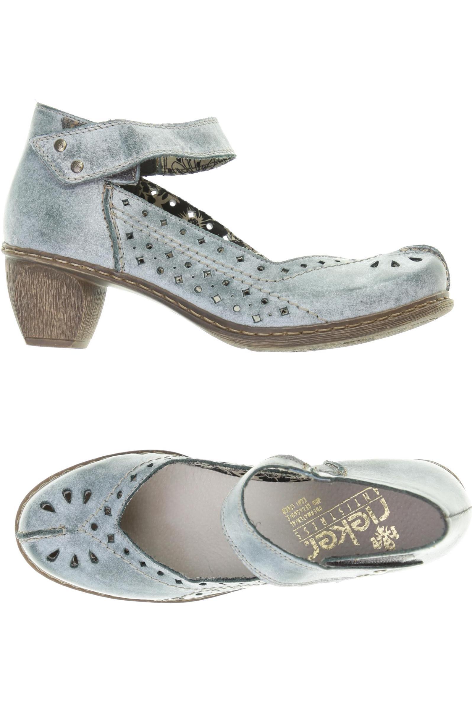 

Rieker Damen Pumps, blau, Gr. 38