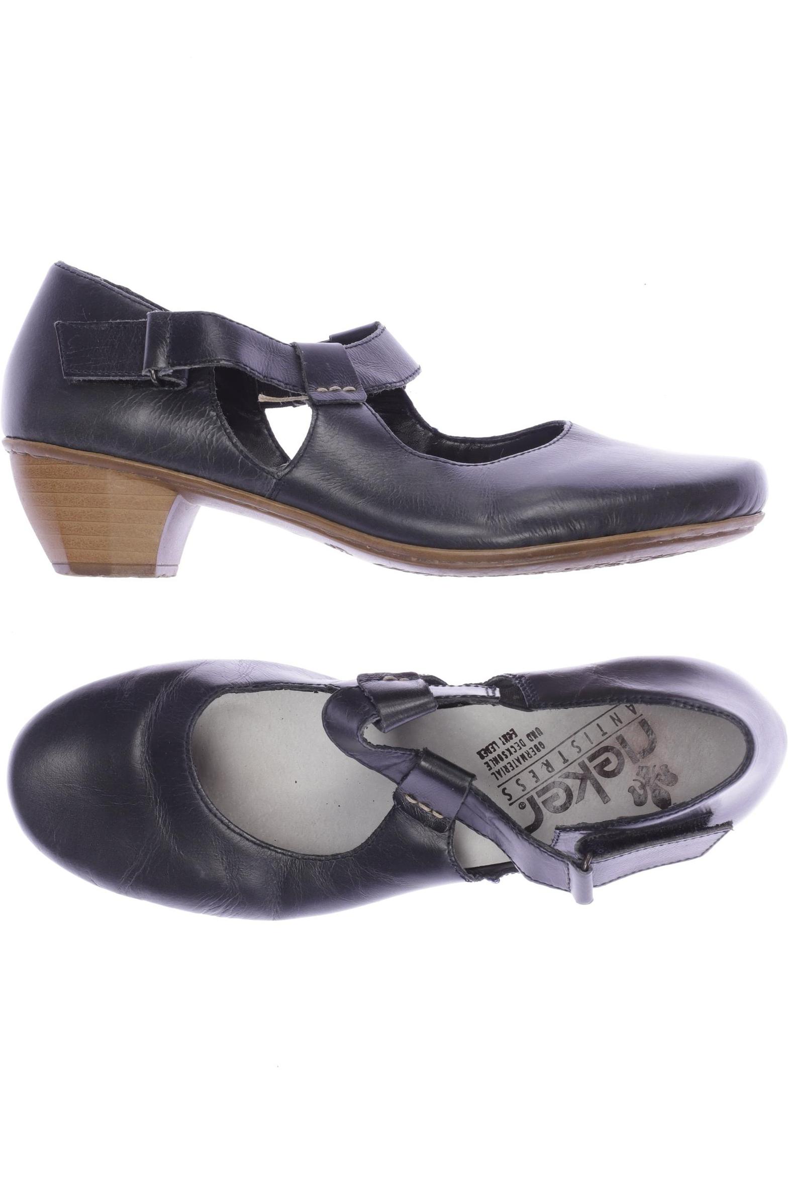 

Rieker Damen Pumps, schwarz, Gr. 38