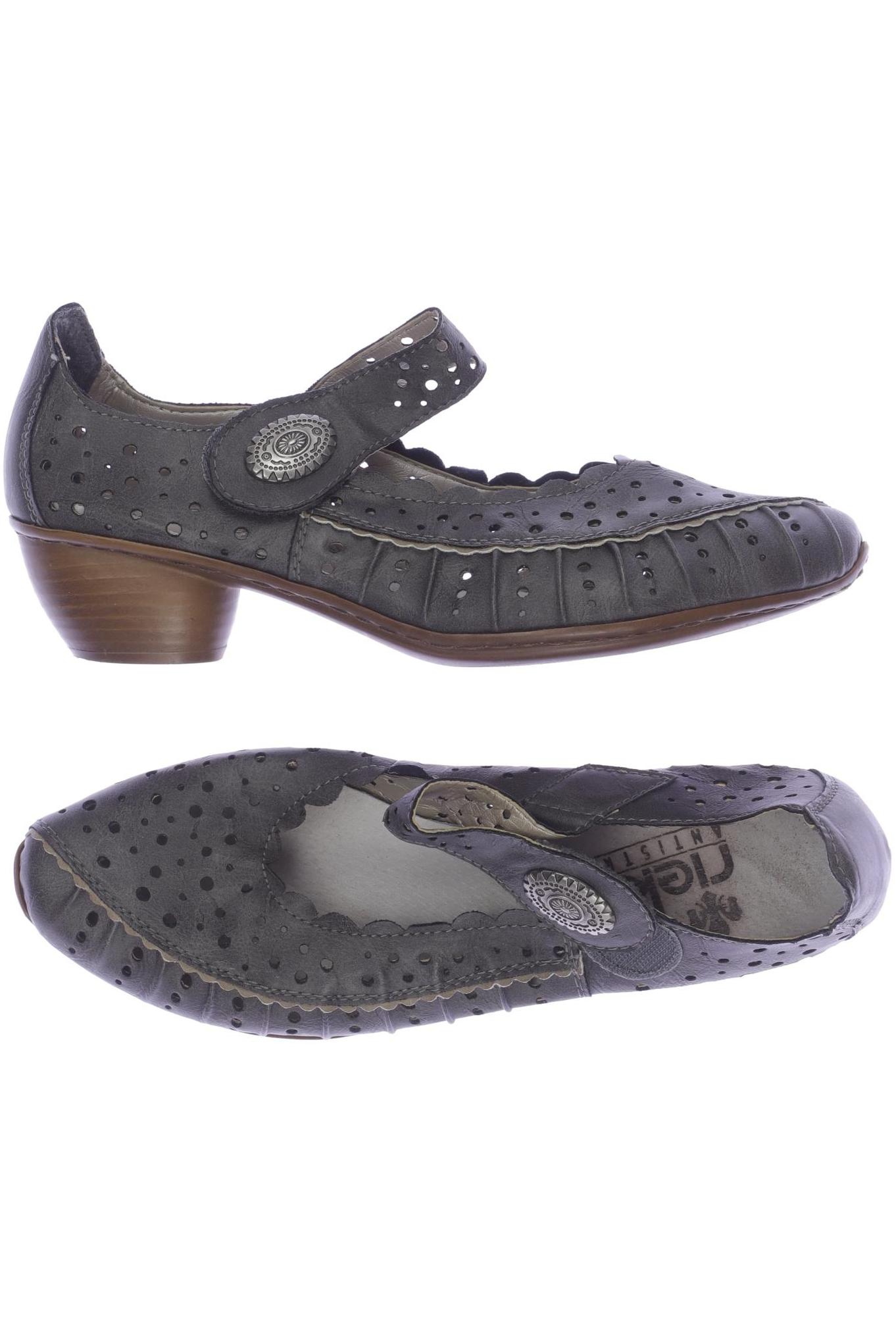 

Rieker Damen Pumps, grau, Gr. 38