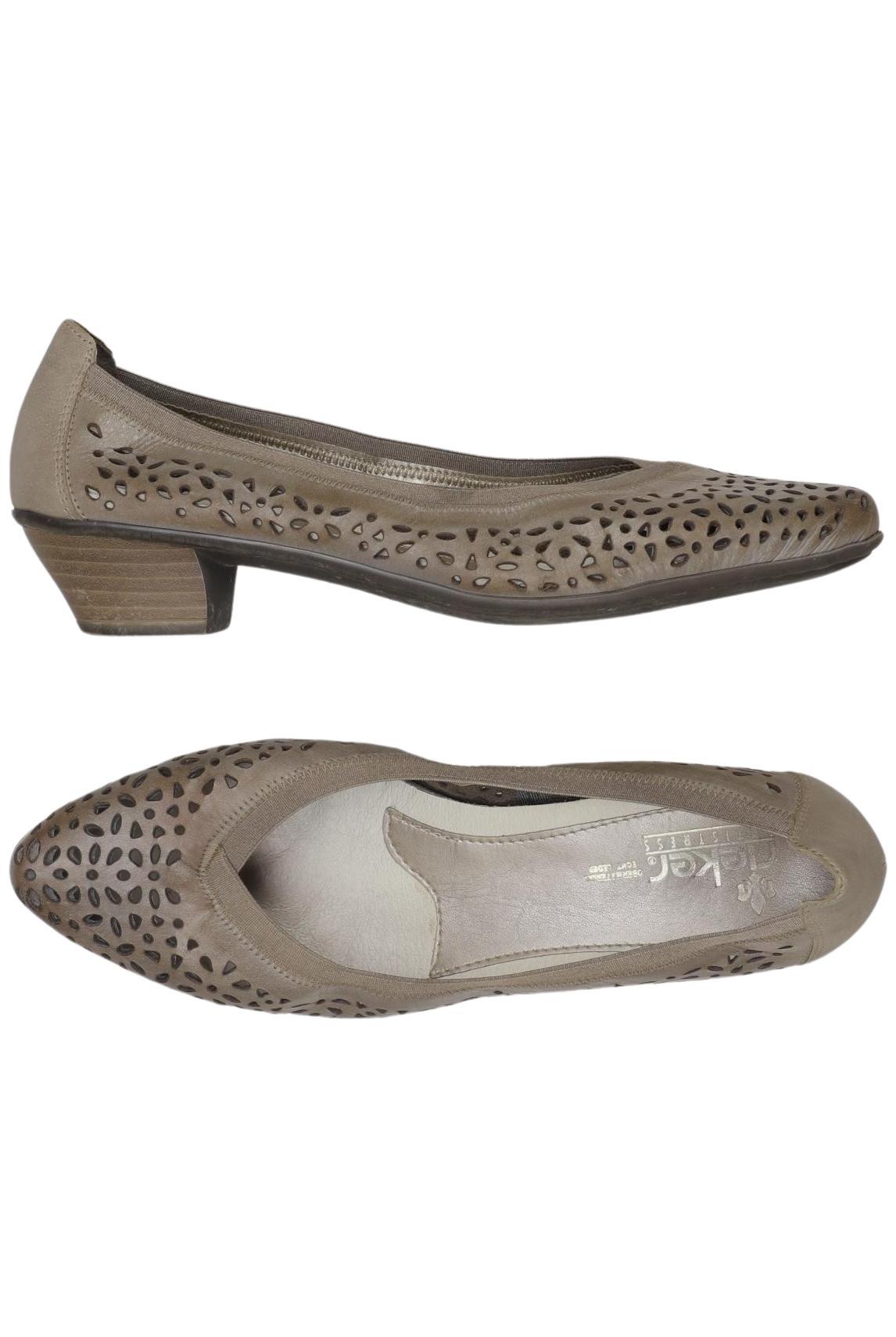 

Rieker Damen Pumps, beige, Gr. 40