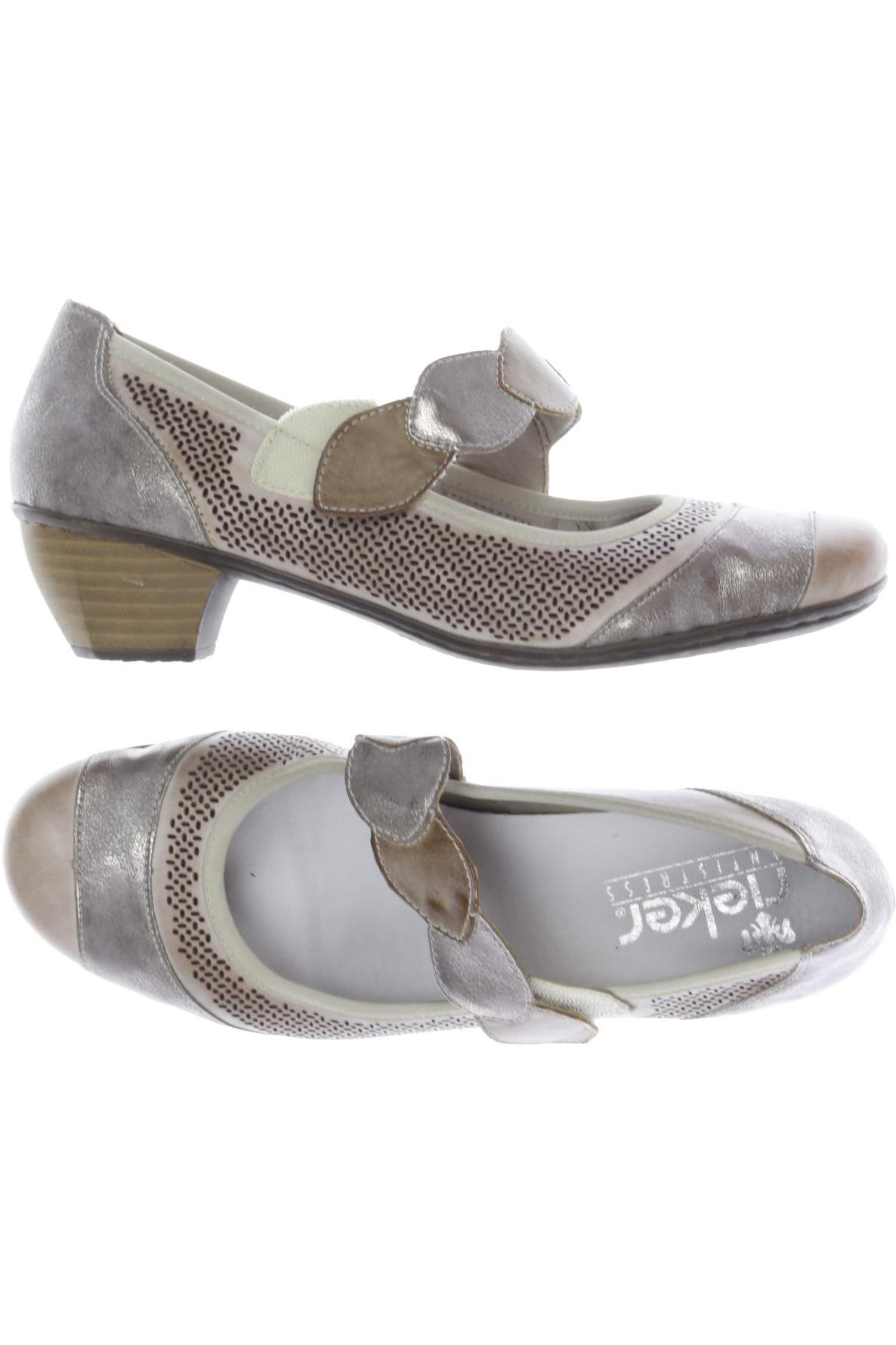 

Rieker Damen Pumps, beige, Gr. 40