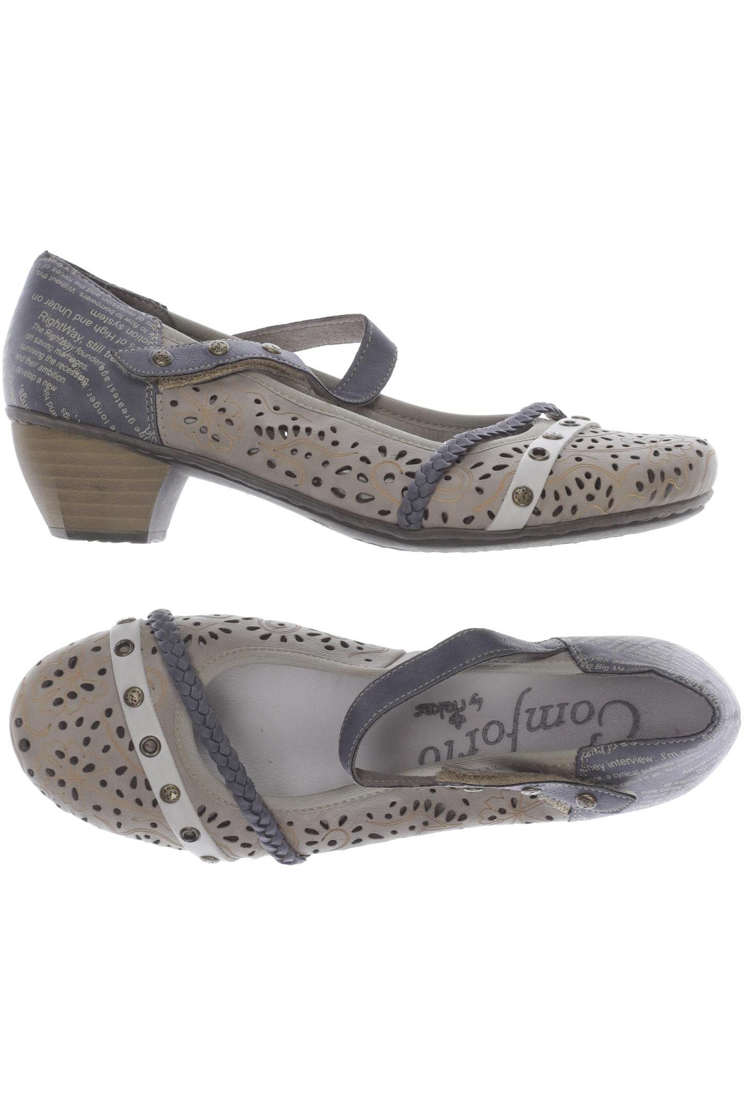 

Rieker Damen Pumps, beige, Gr. 38