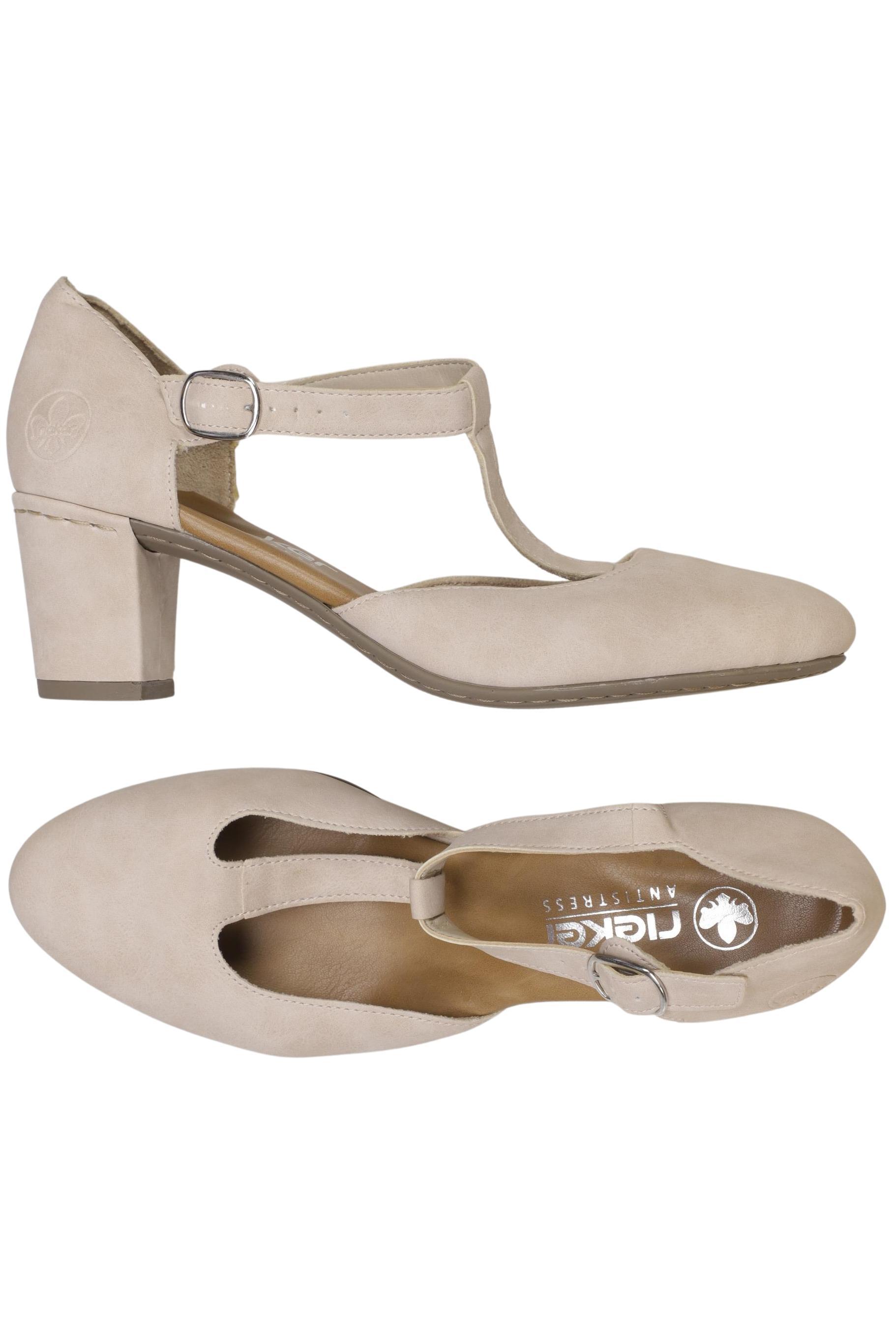 

Rieker Damen Pumps, beige, Gr. 40