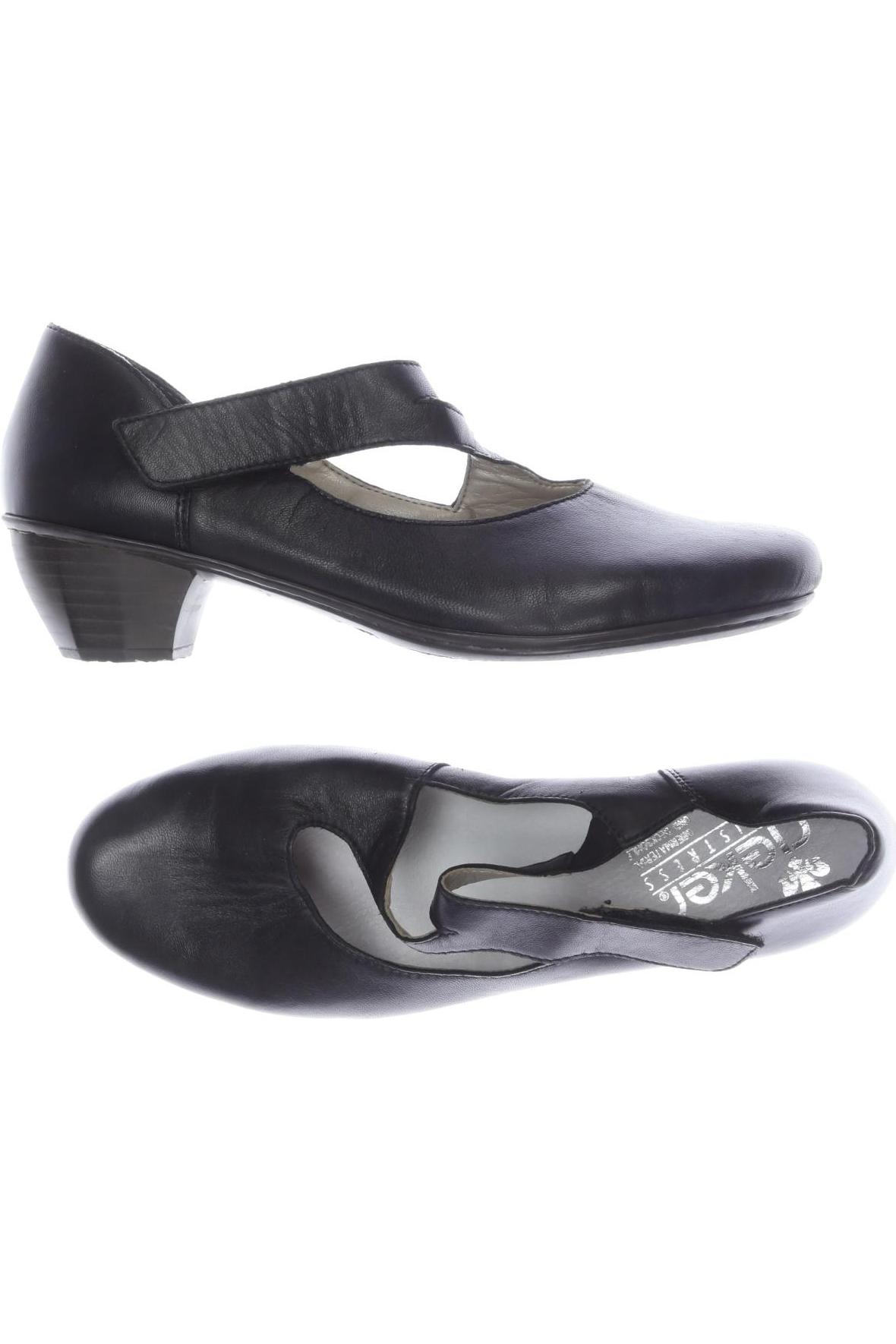 

Rieker Damen Pumps, schwarz, Gr. 39