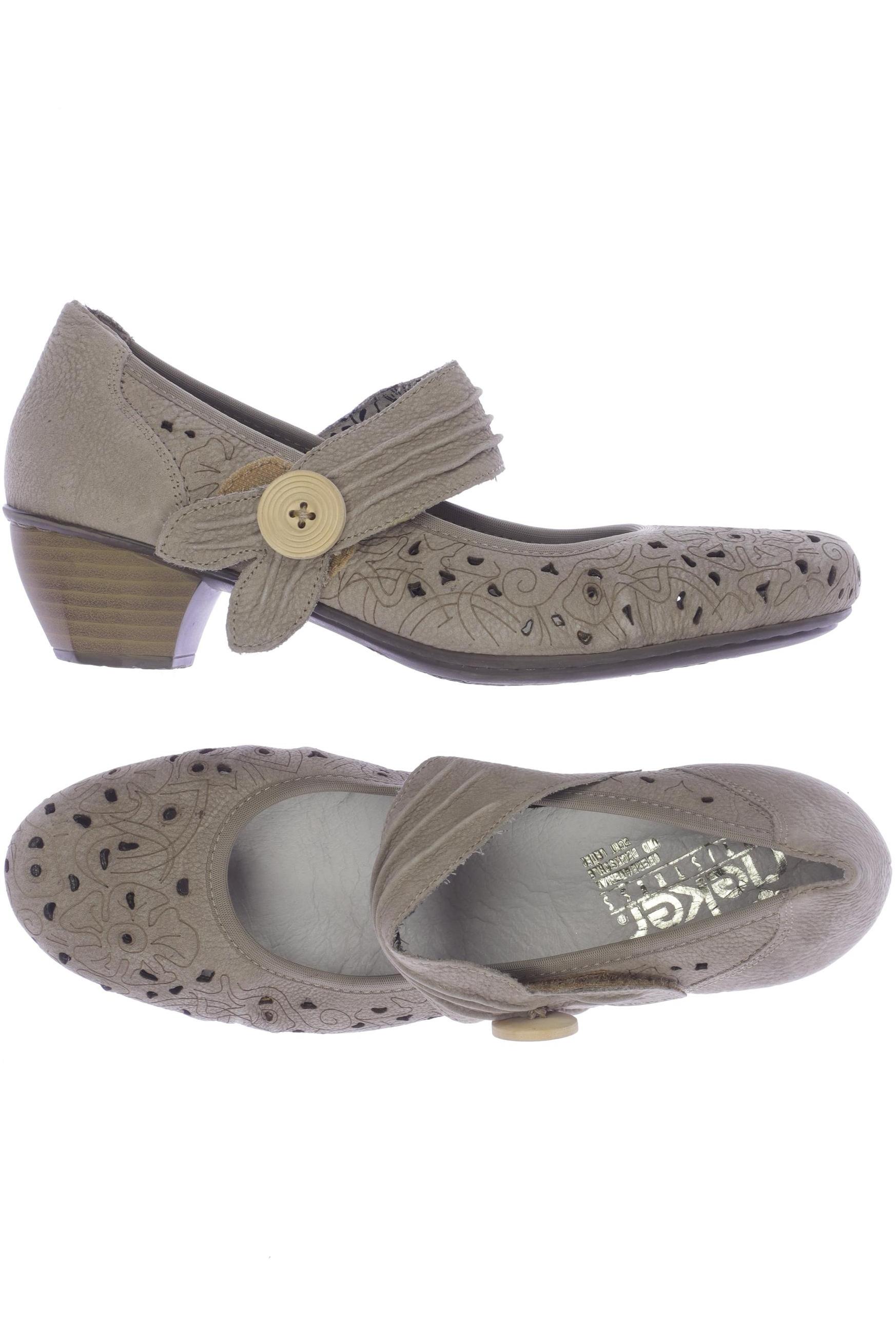 

Rieker Damen Pumps, beige, Gr. 39