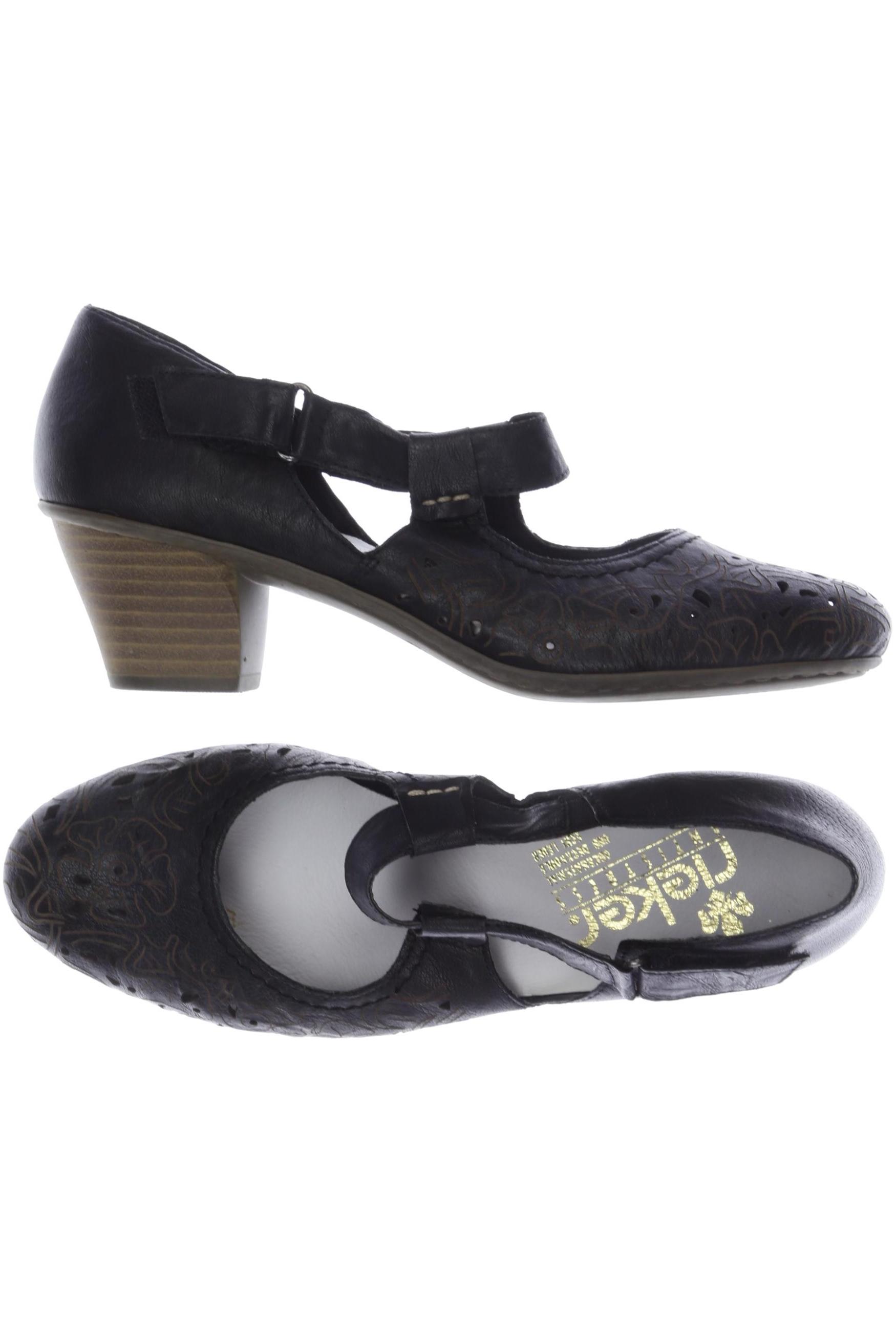 

Rieker Damen Pumps, schwarz, Gr. 38