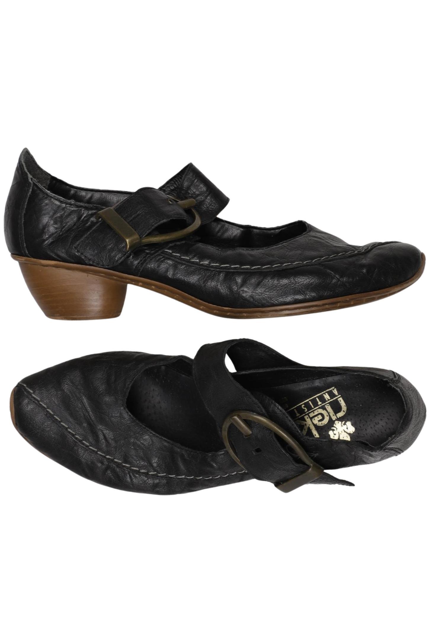 

Rieker Damen Pumps, schwarz, Gr. 39