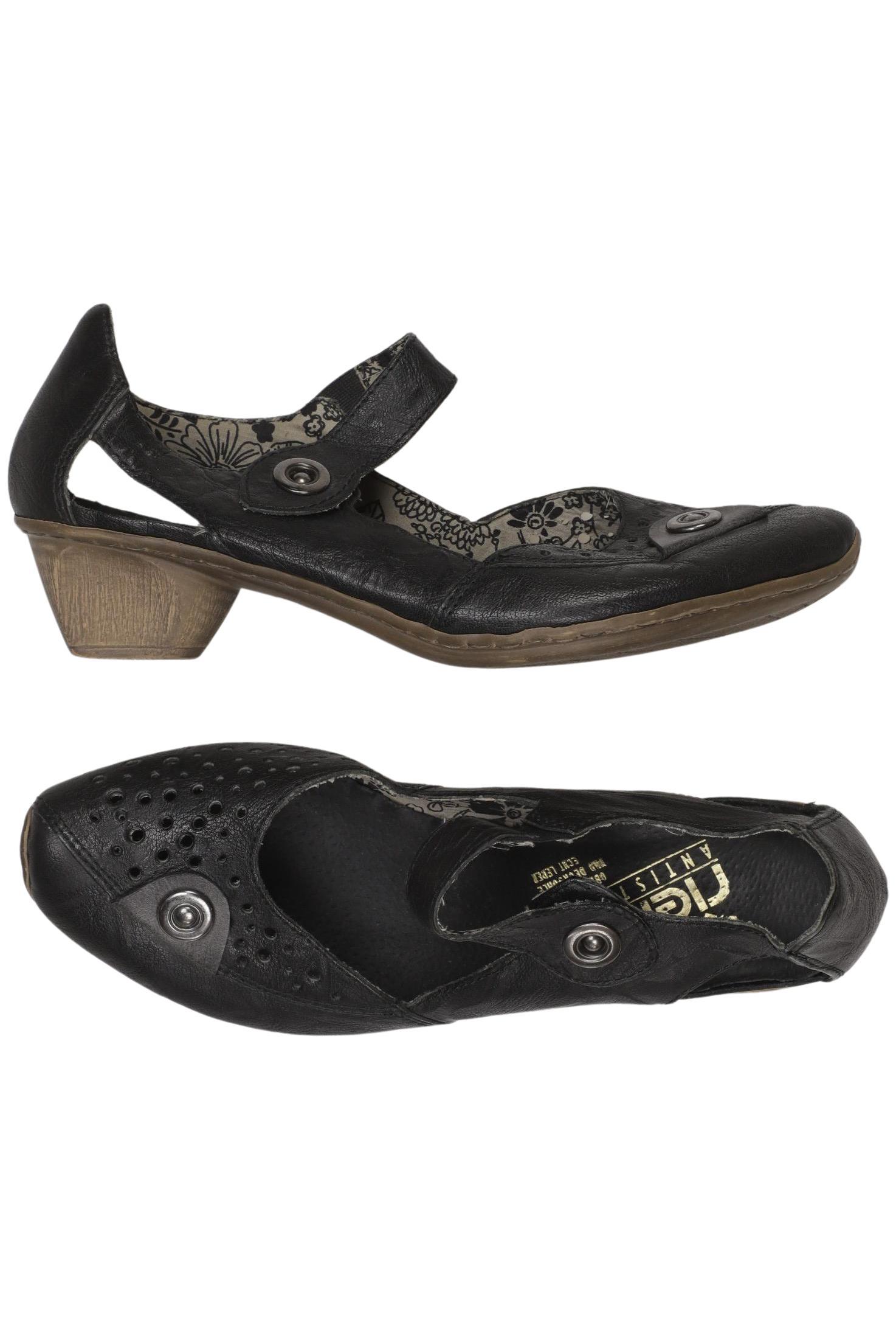 

Rieker Damen Pumps, schwarz, Gr. 38