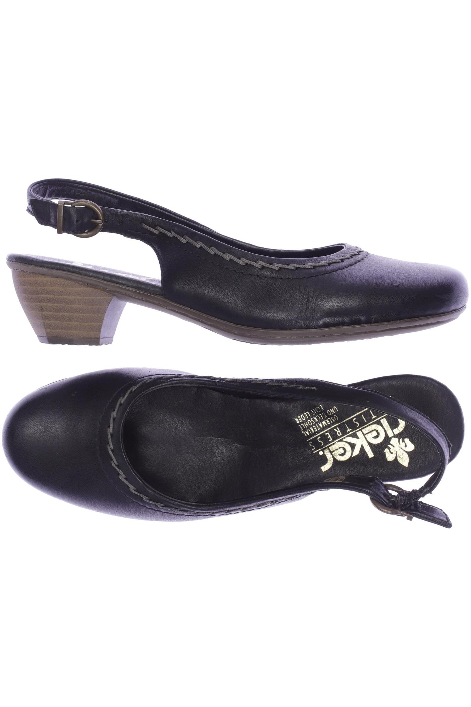 

Rieker Damen Pumps, schwarz, Gr. 38