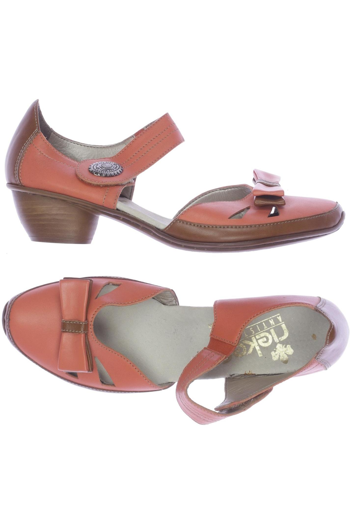 

Rieker Damen Pumps, orange, Gr. 37