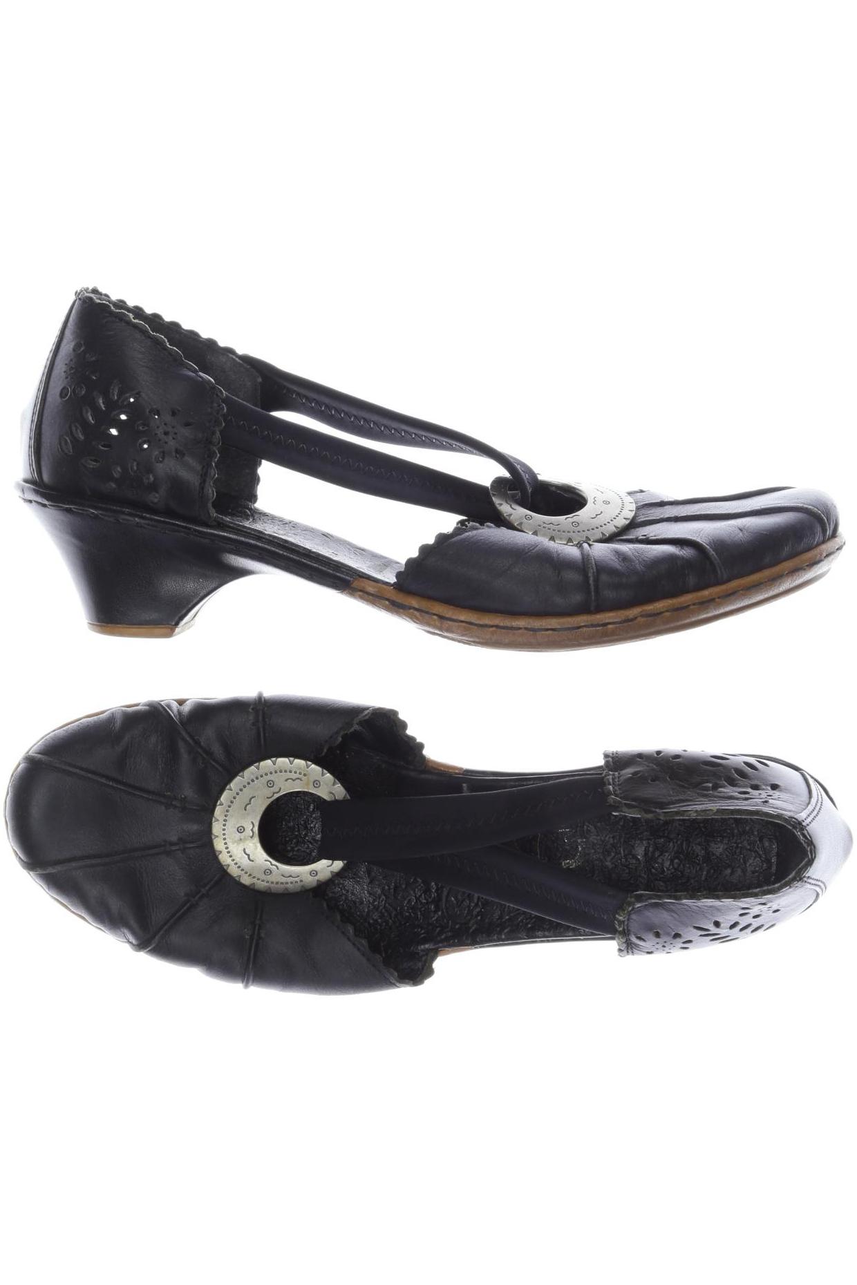 

Rieker Damen Pumps, schwarz, Gr. 39