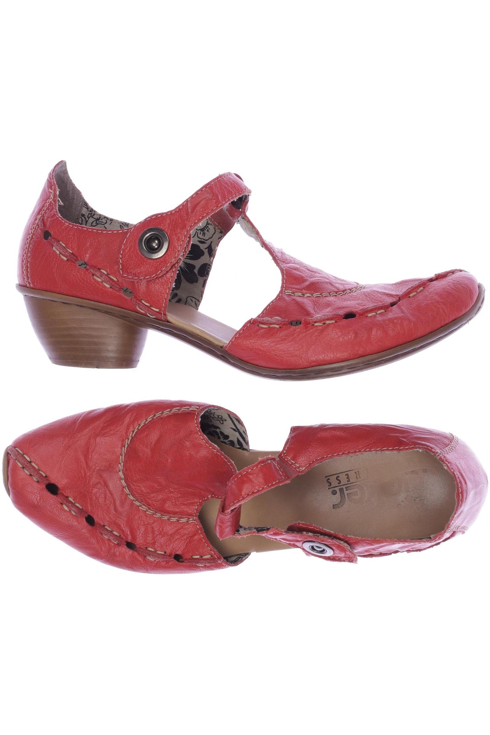 

Rieker Damen Pumps, rot, Gr. 40