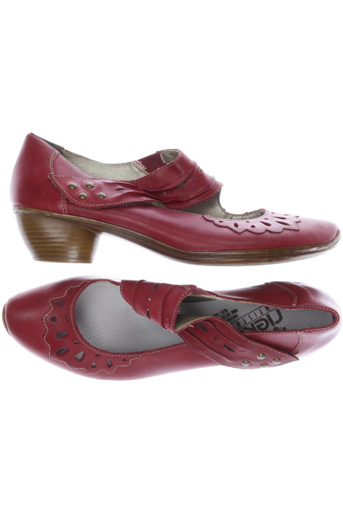 

Rieker Damen Pumps, rot, Gr. 41