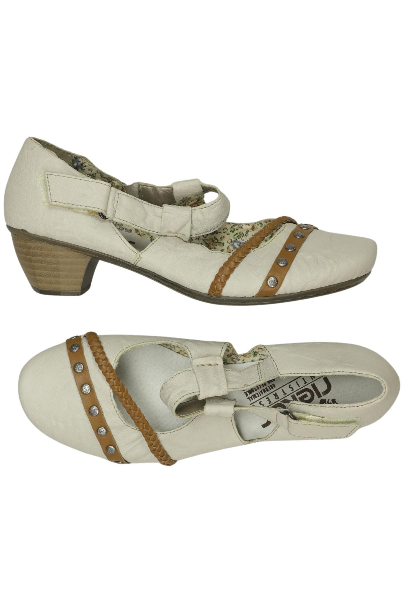 

Rieker Damen Pumps, cremeweiß, Gr. 37