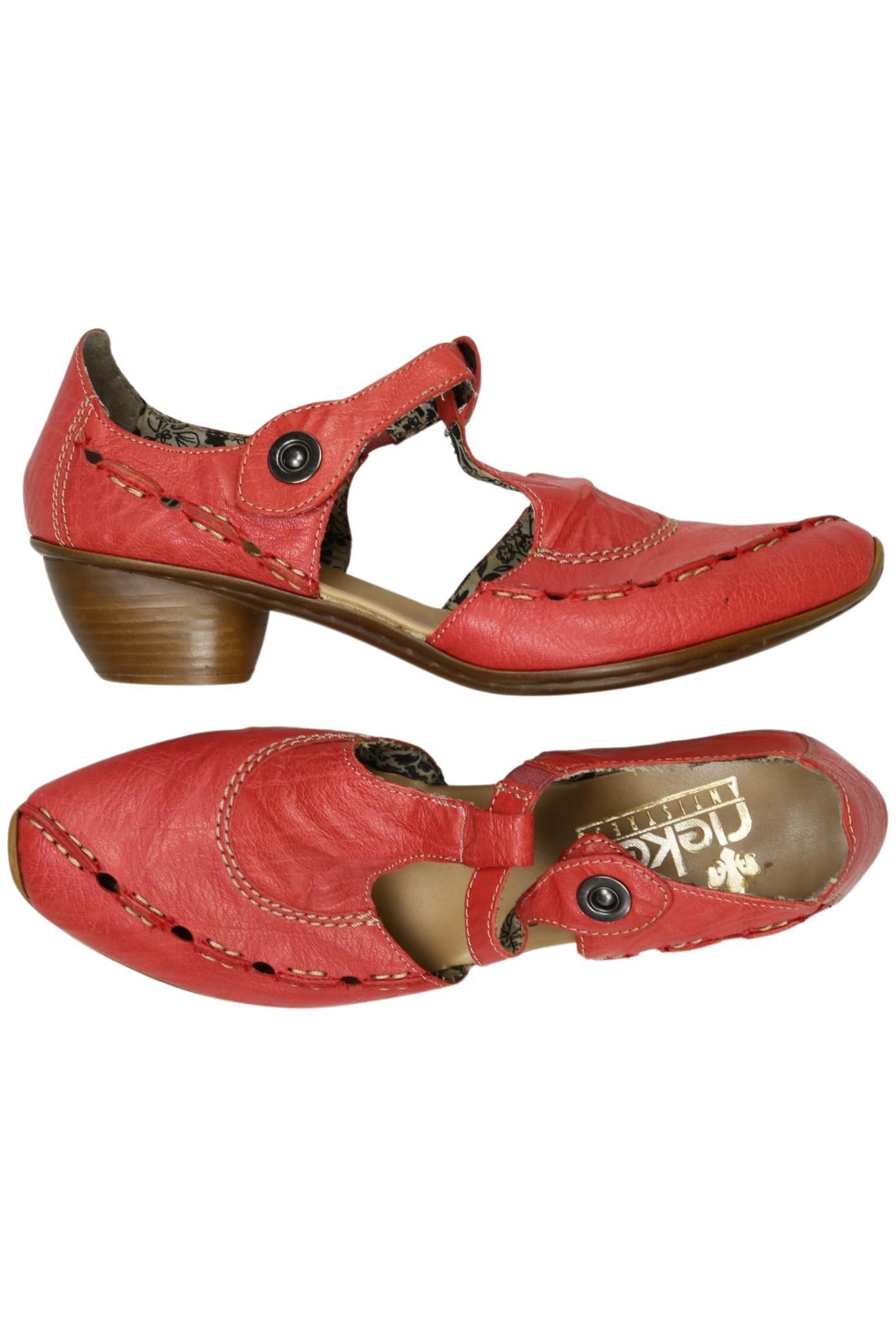 

Rieker Damen Pumps, rot, Gr. 41
