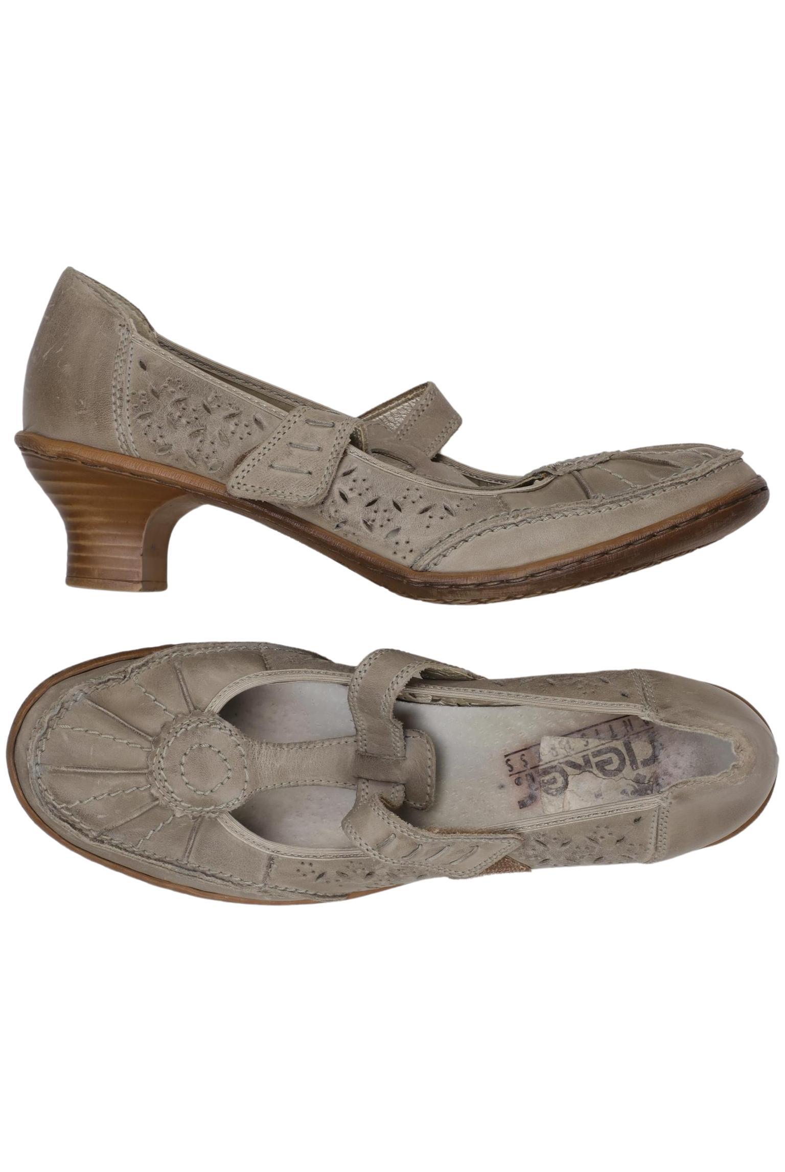 

Rieker Damen Pumps, beige, Gr. 40