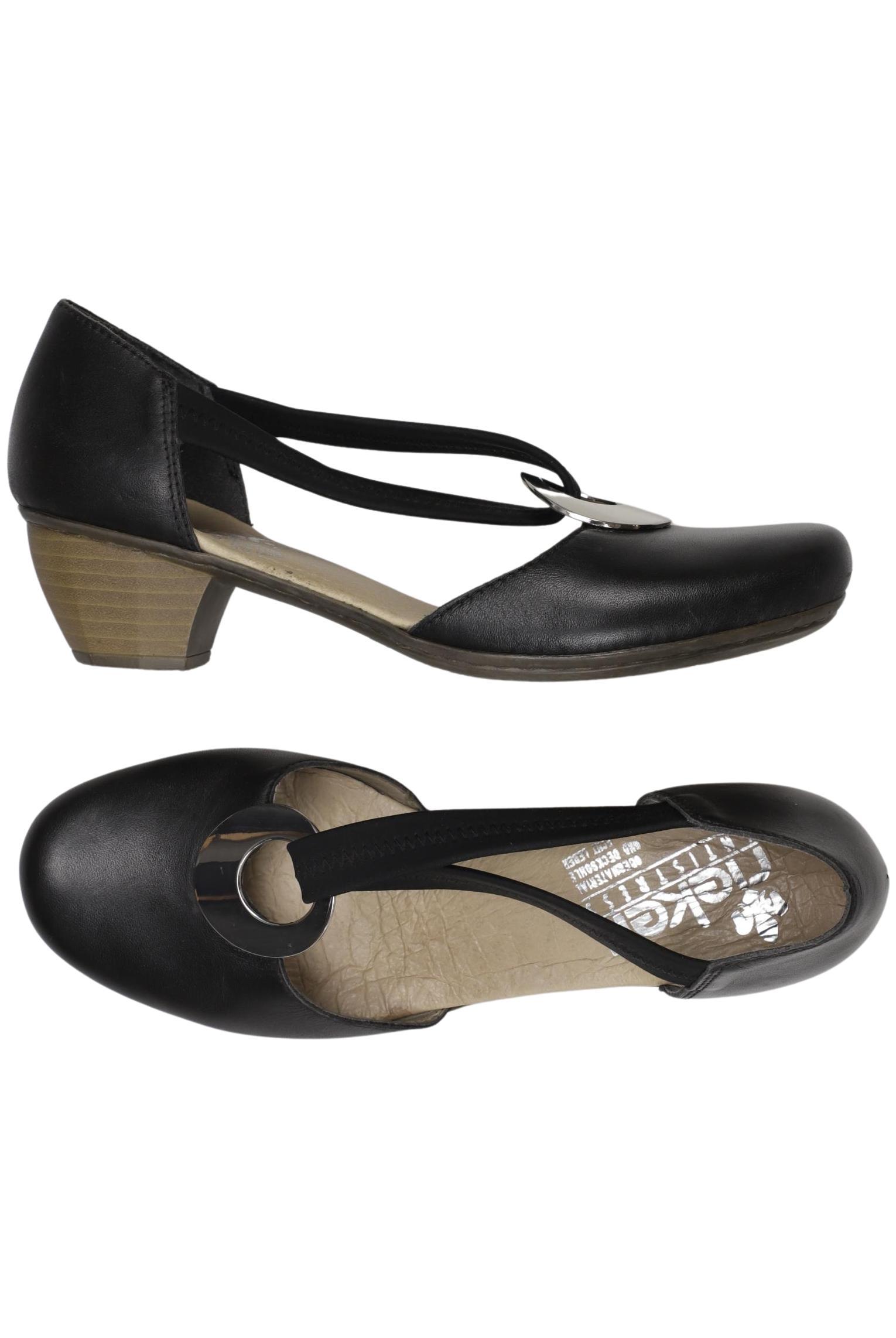 

Rieker Damen Pumps, schwarz, Gr. 37