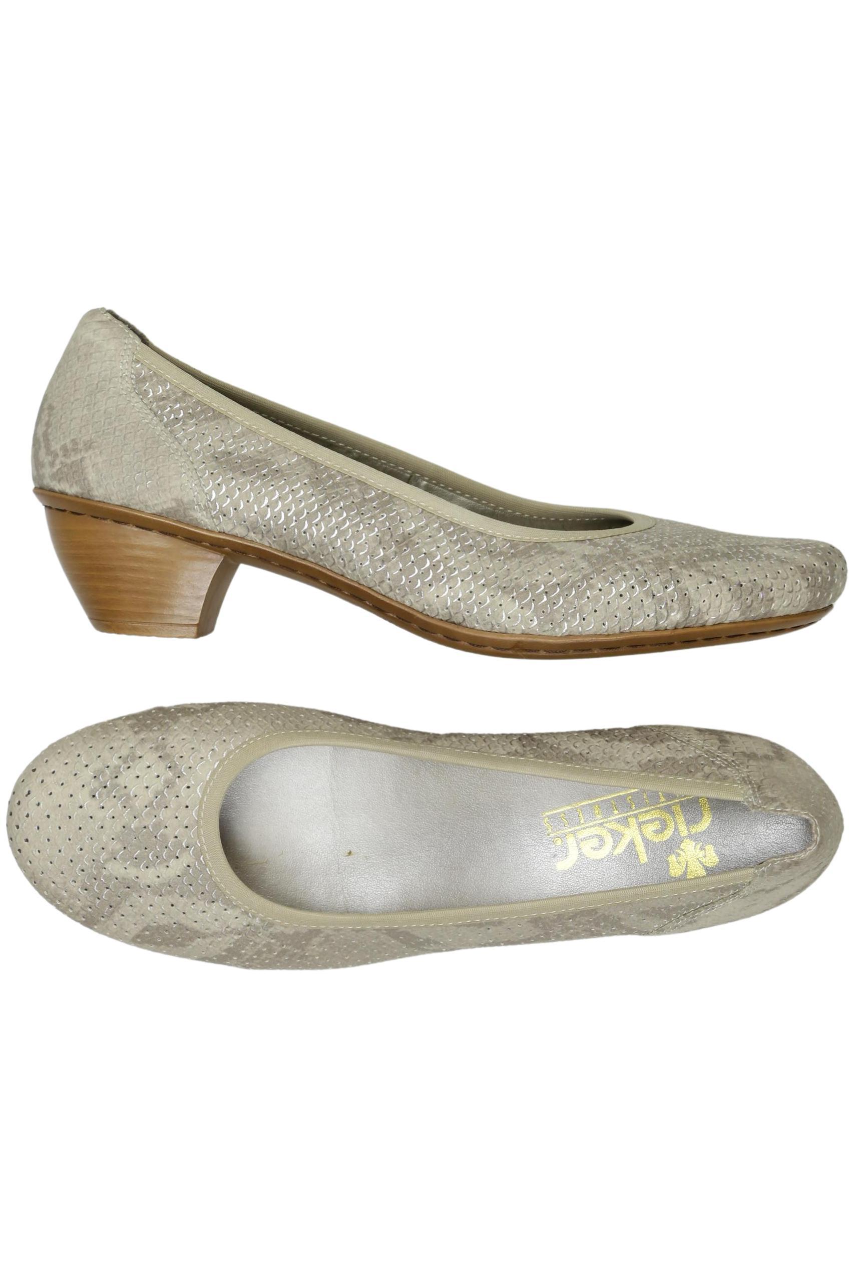

Rieker Damen Pumps, beige, Gr. 40