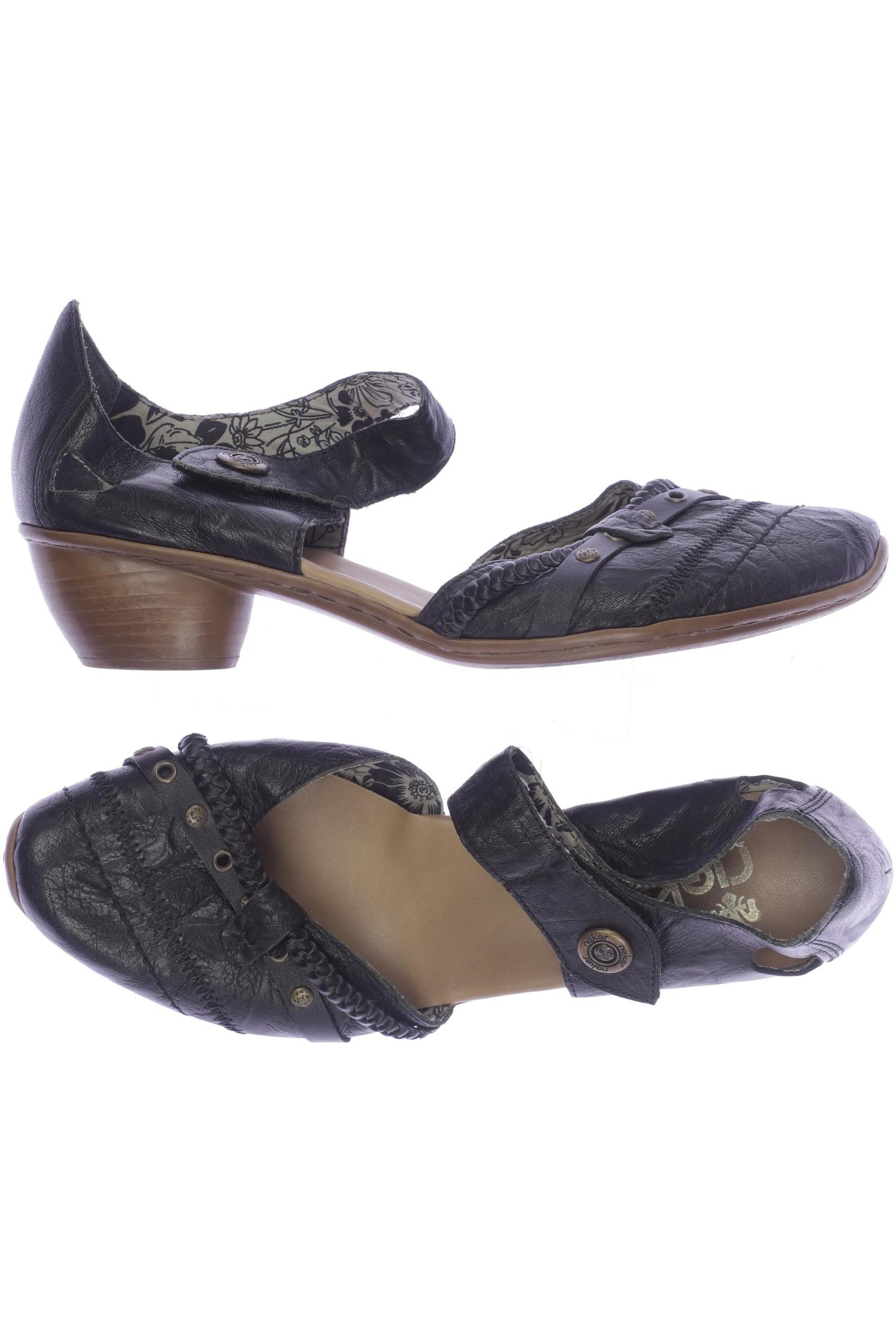 

Rieker Damen Pumps, schwarz, Gr. 40