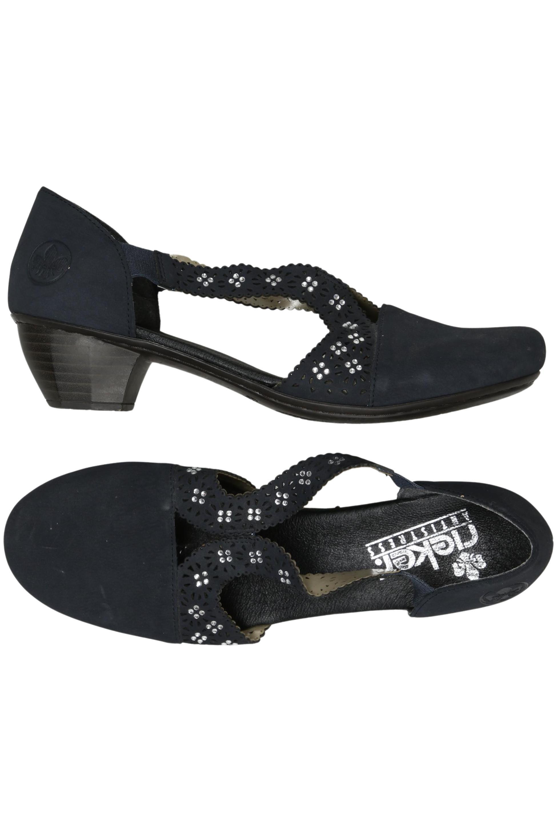 

Rieker Damen Pumps, marineblau, Gr. 40