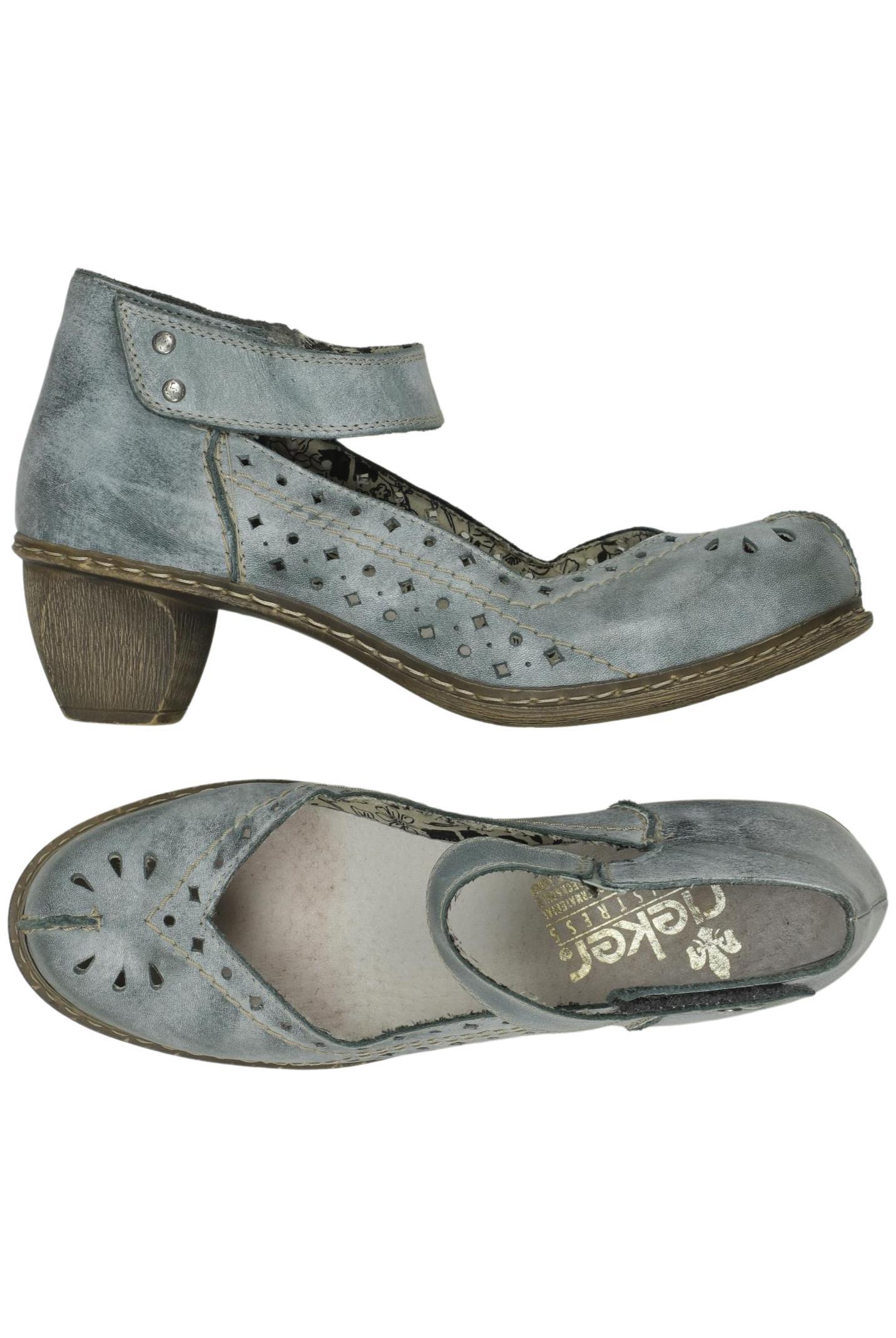 

Rieker Damen Pumps, hellblau, Gr. 40
