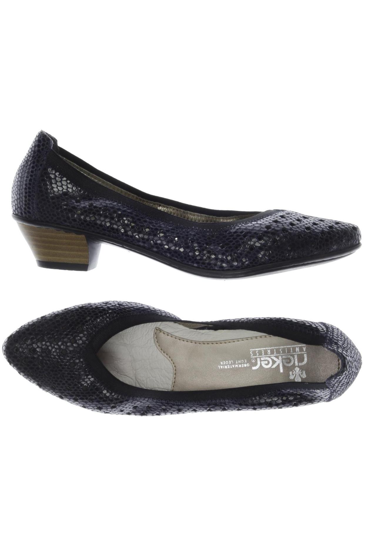 

Rieker Damen Pumps, schwarz, Gr. 38