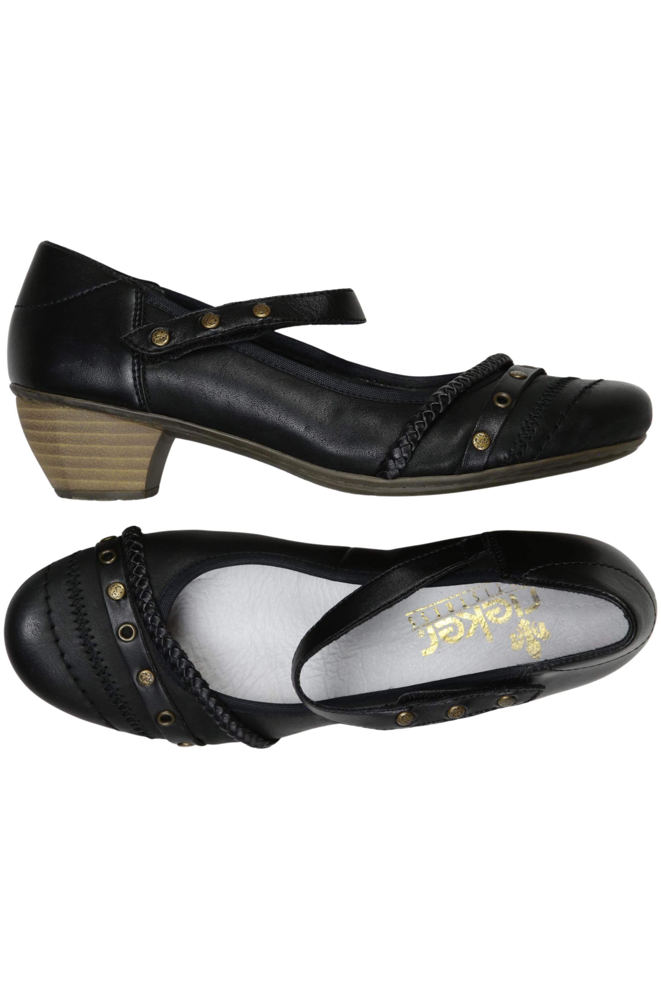 

Rieker Damen Pumps, schwarz, Gr. 39