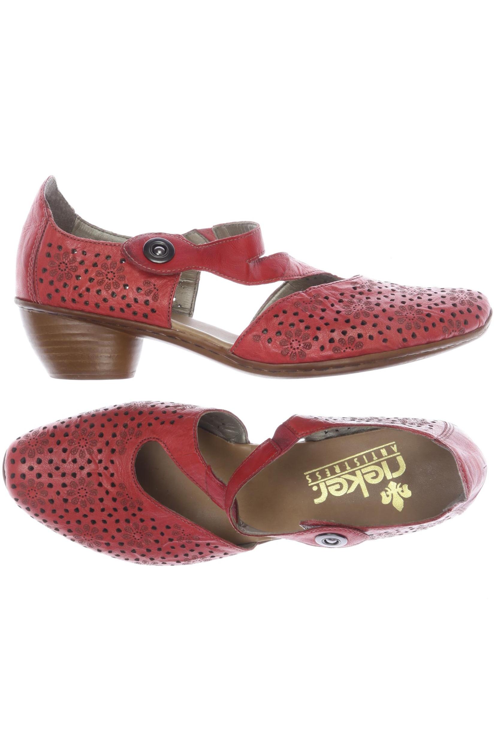 

Rieker Damen Pumps, rot, Gr. 39