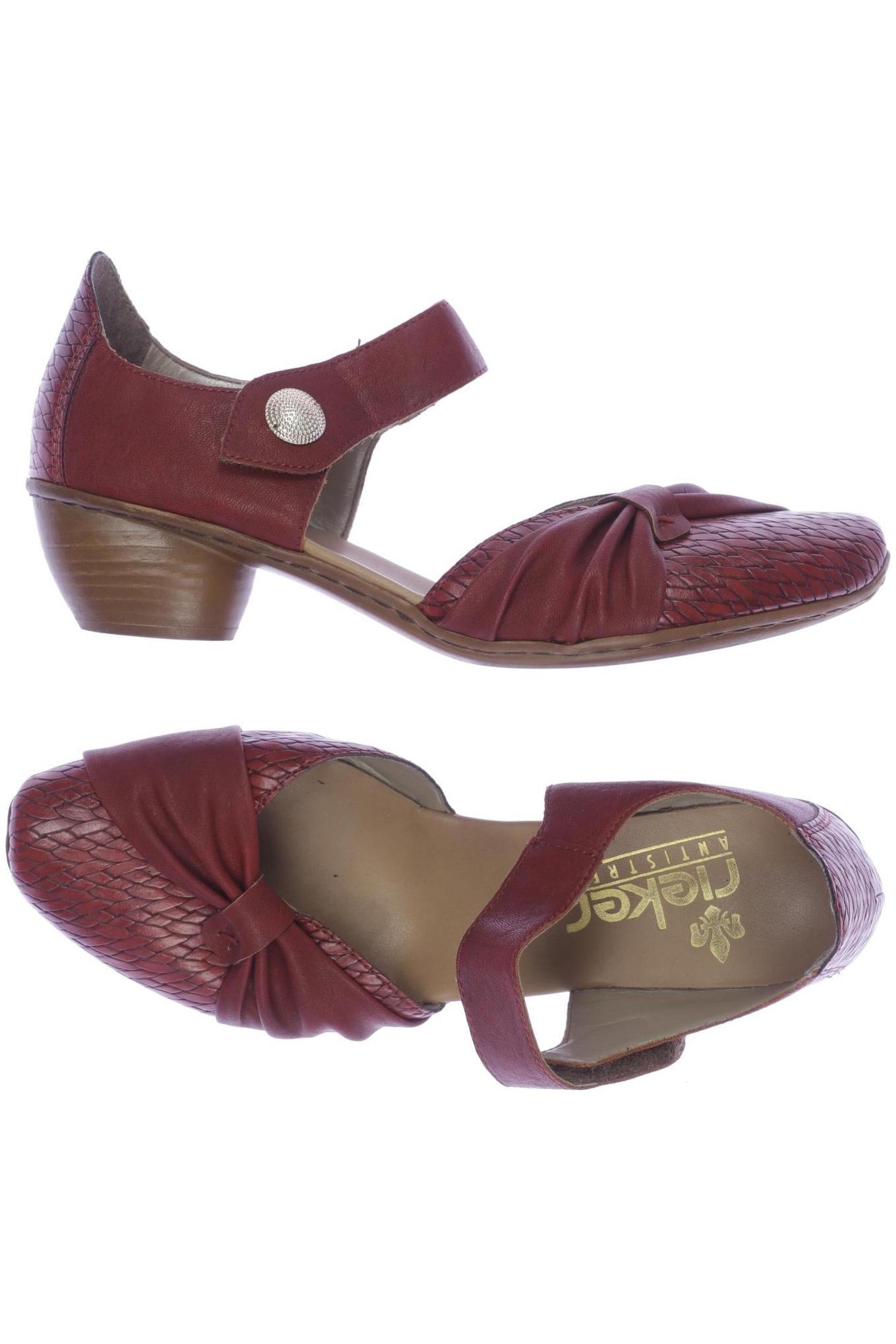 

Rieker Damen Pumps, bordeaux, Gr. 38