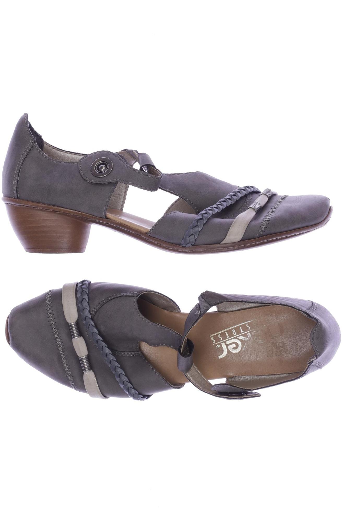 

Rieker Damen Pumps, grau, Gr. 37