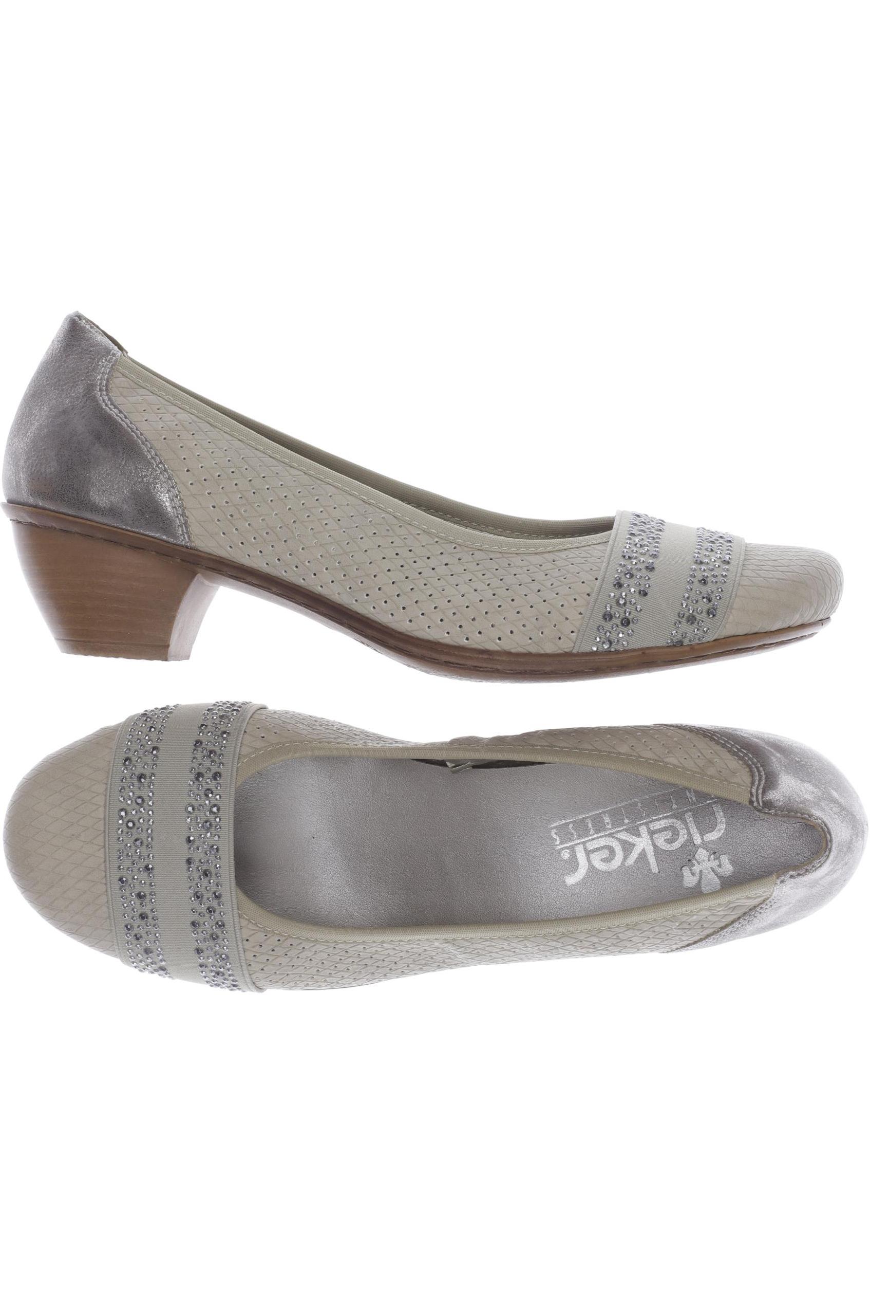 

Rieker Damen Pumps, beige, Gr. 40