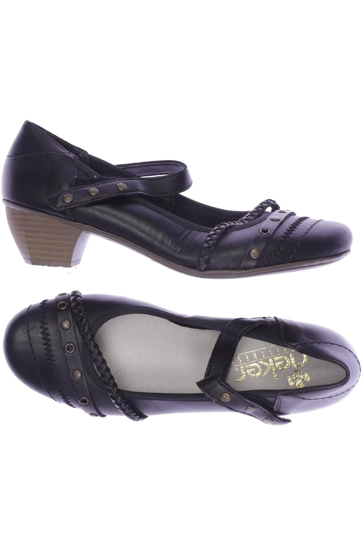 

Rieker Damen Pumps, schwarz, Gr. 38
