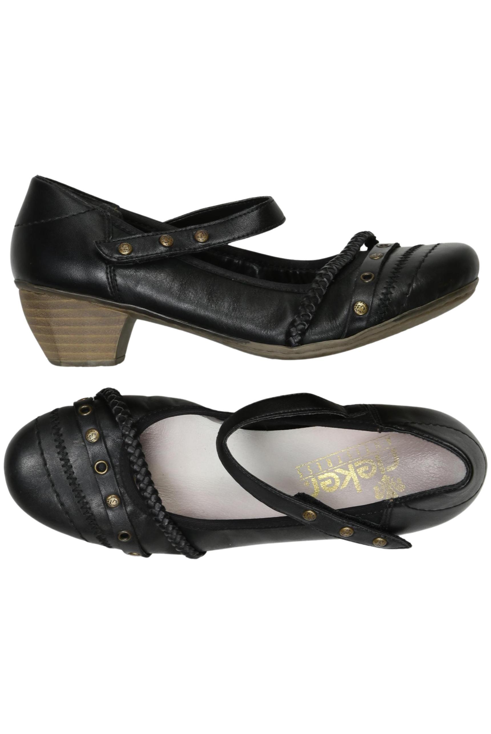 

Rieker Damen Pumps, schwarz, Gr. 38