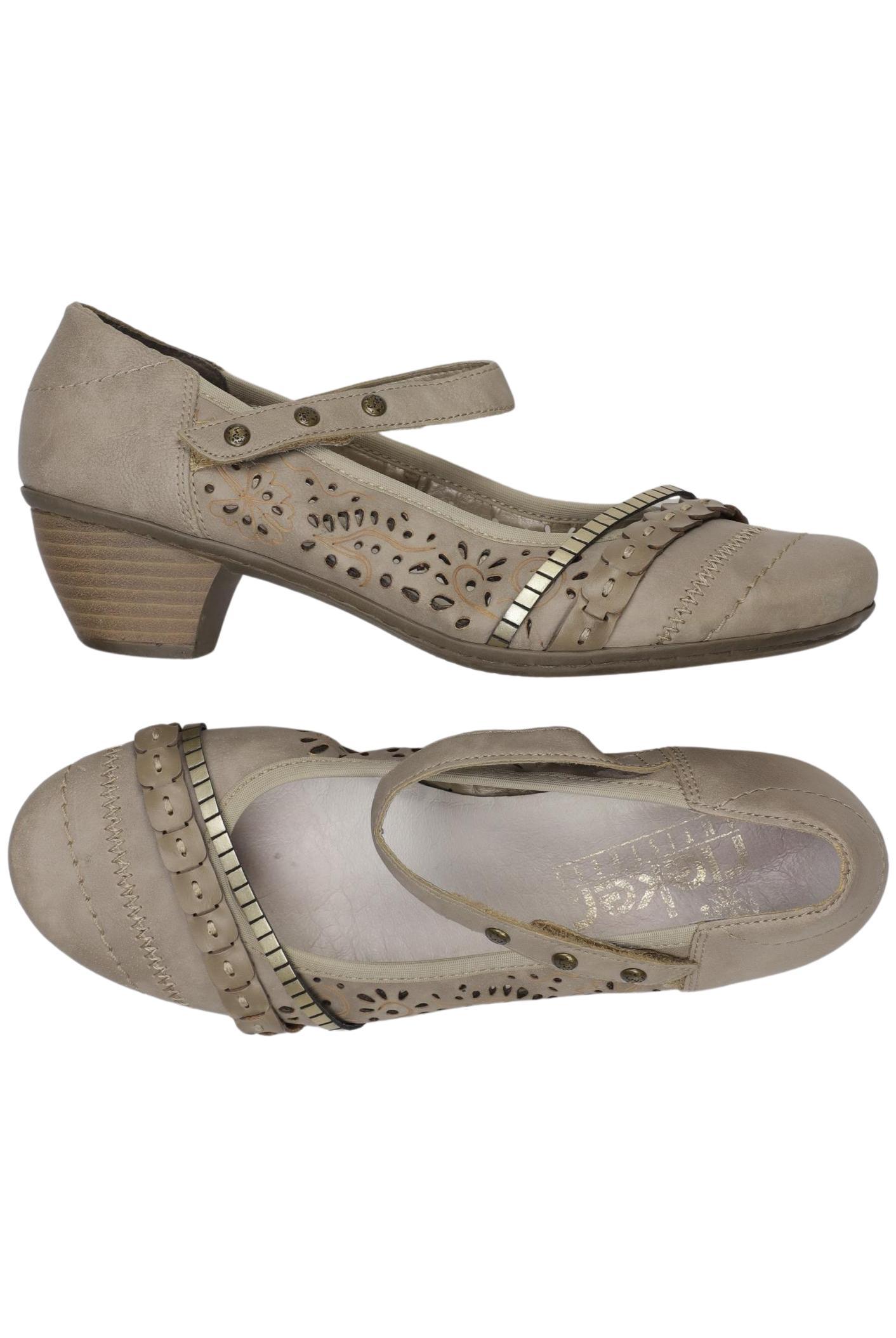 

Rieker Damen Pumps, beige, Gr. 37