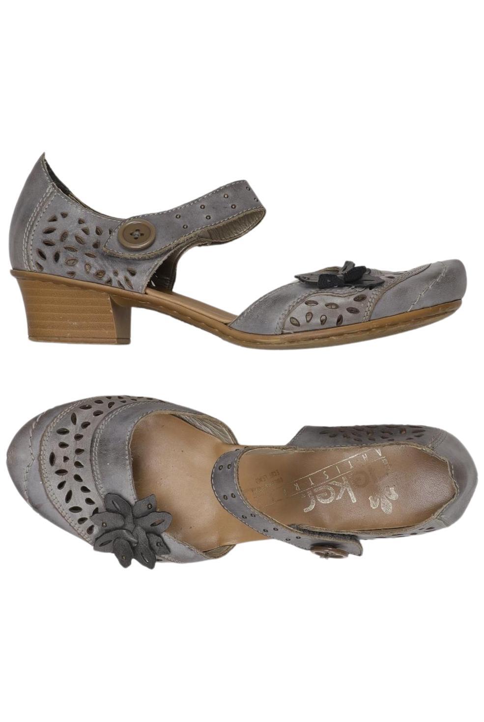

Rieker Damen Pumps, grau, Gr. 38
