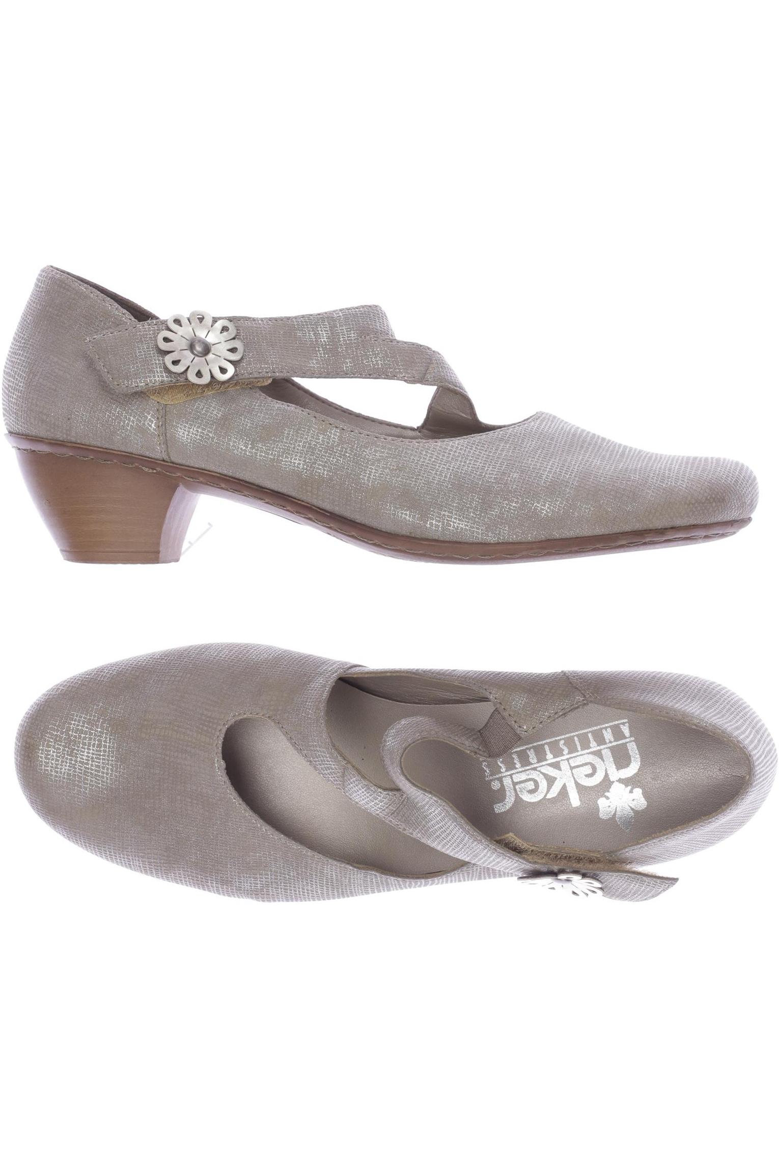 

Rieker Damen Pumps, beige, Gr. 39