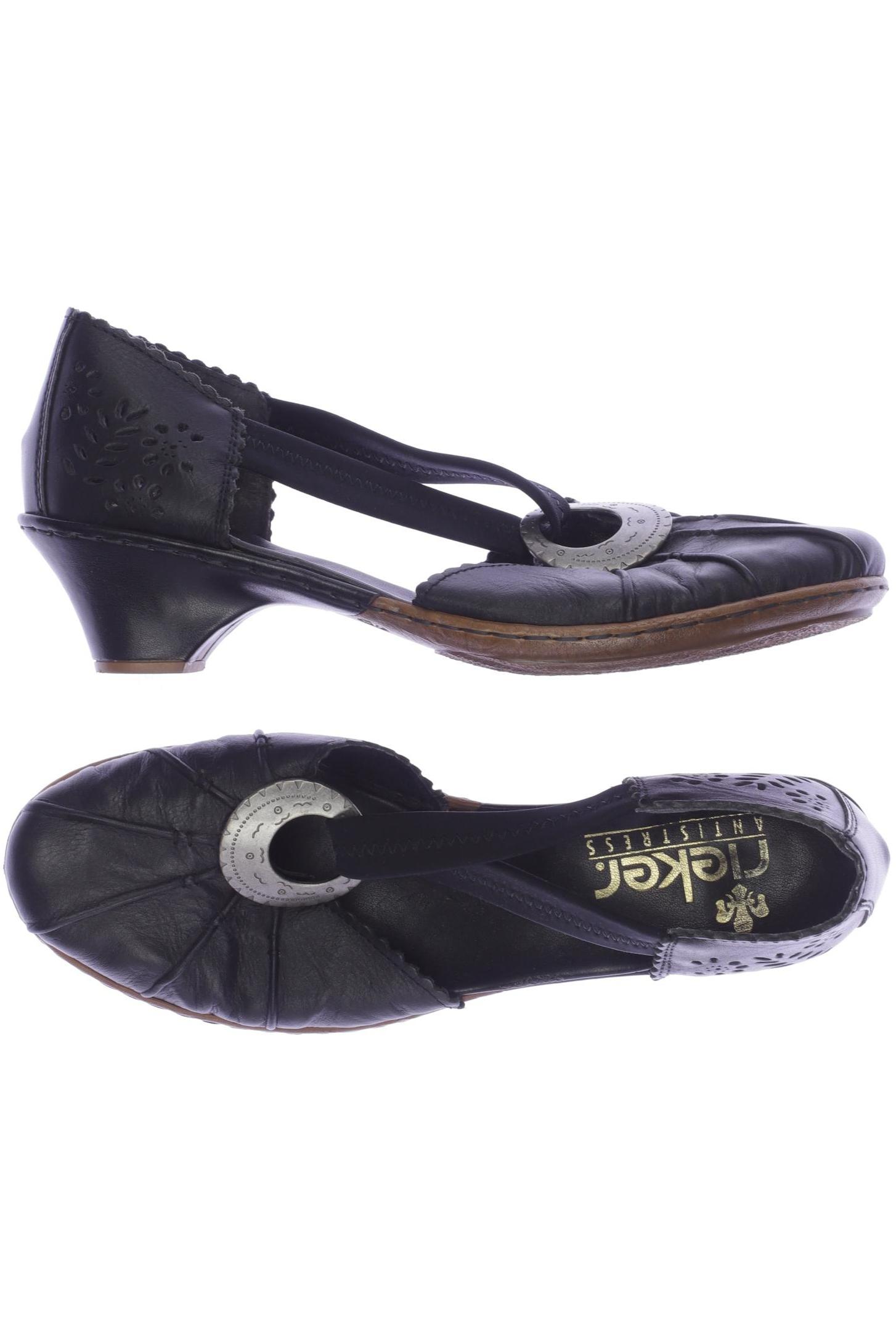 

Rieker Damen Pumps, schwarz, Gr. 39