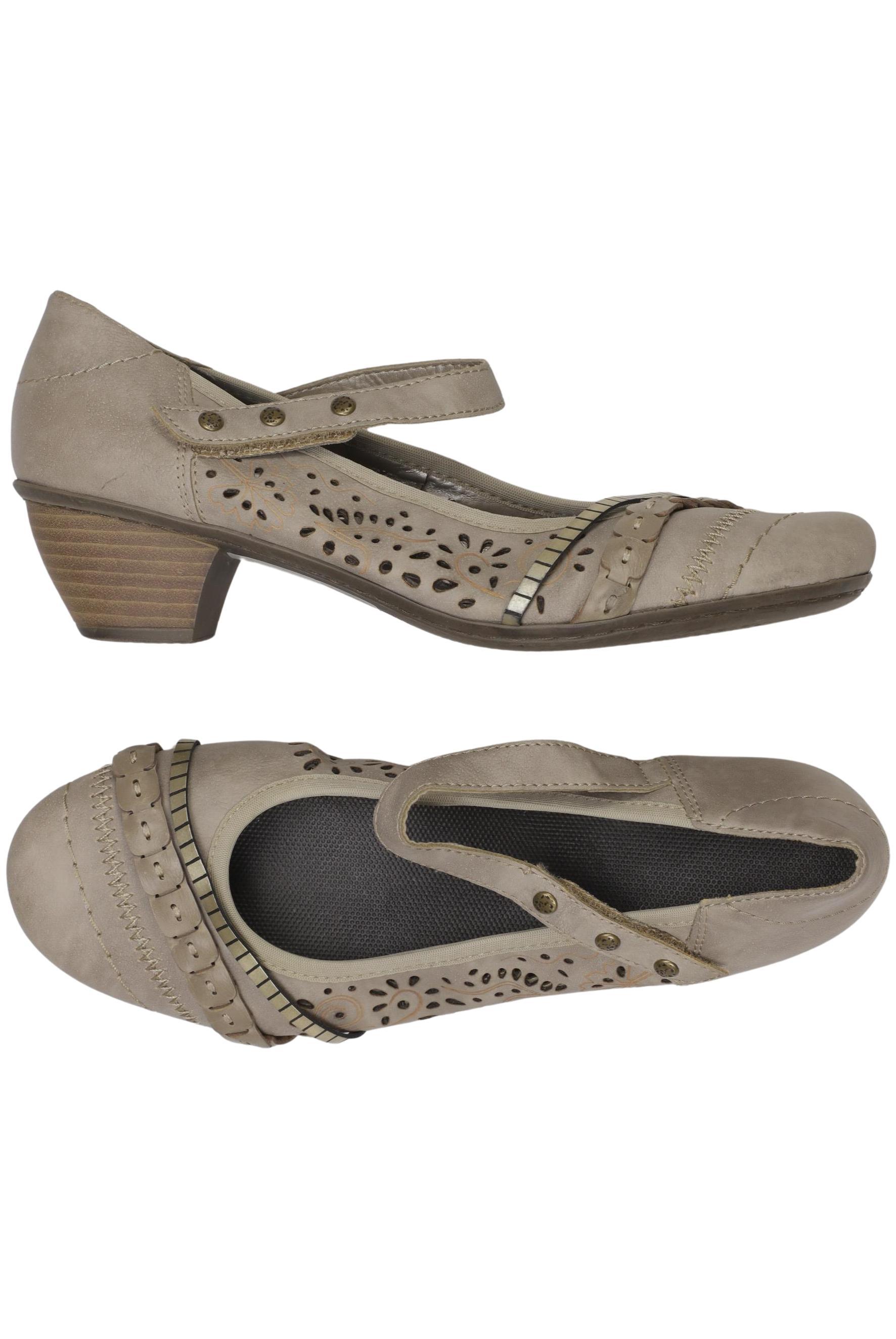 

Rieker Damen Pumps, beige, Gr. 38