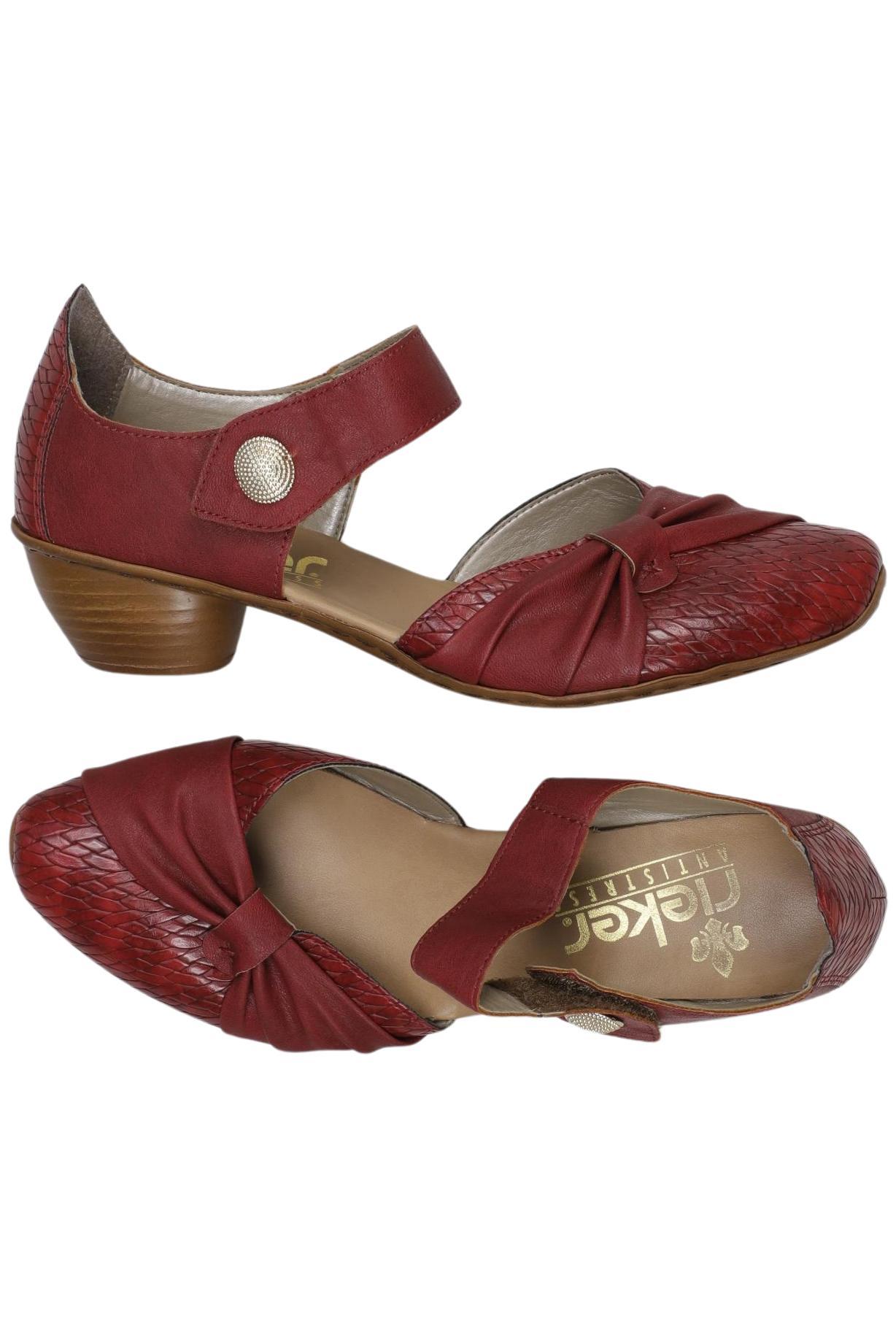 

Rieker Damen Pumps, rot, Gr. 37