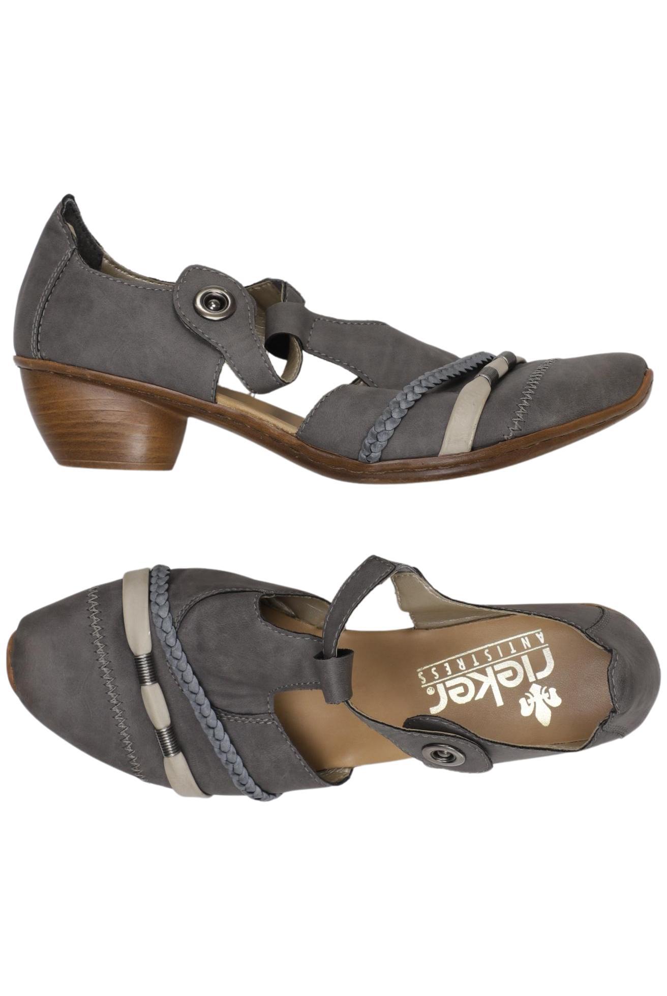 

Rieker Damen Pumps, grau, Gr. 39
