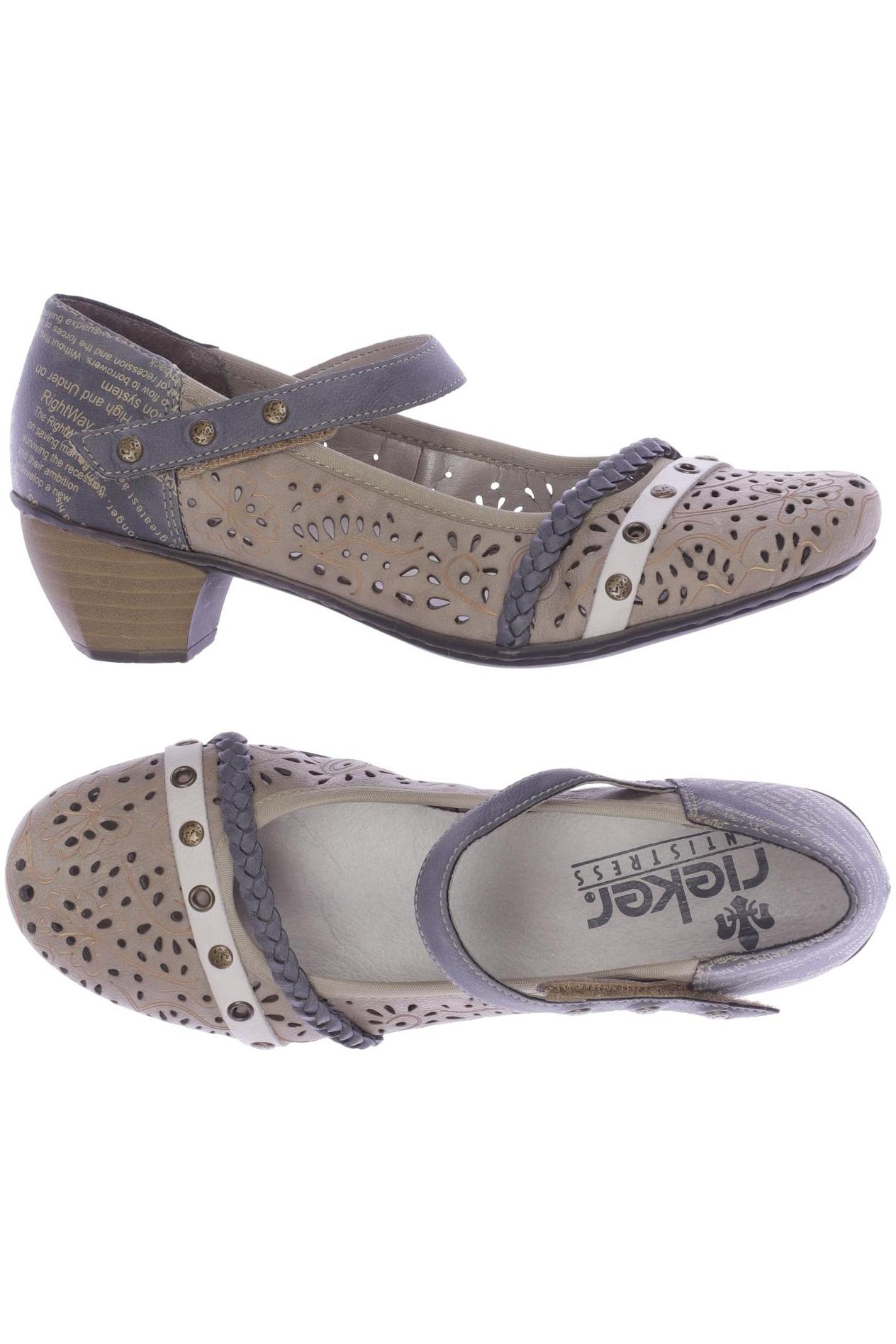 

Rieker Damen Pumps, beige, Gr. 37