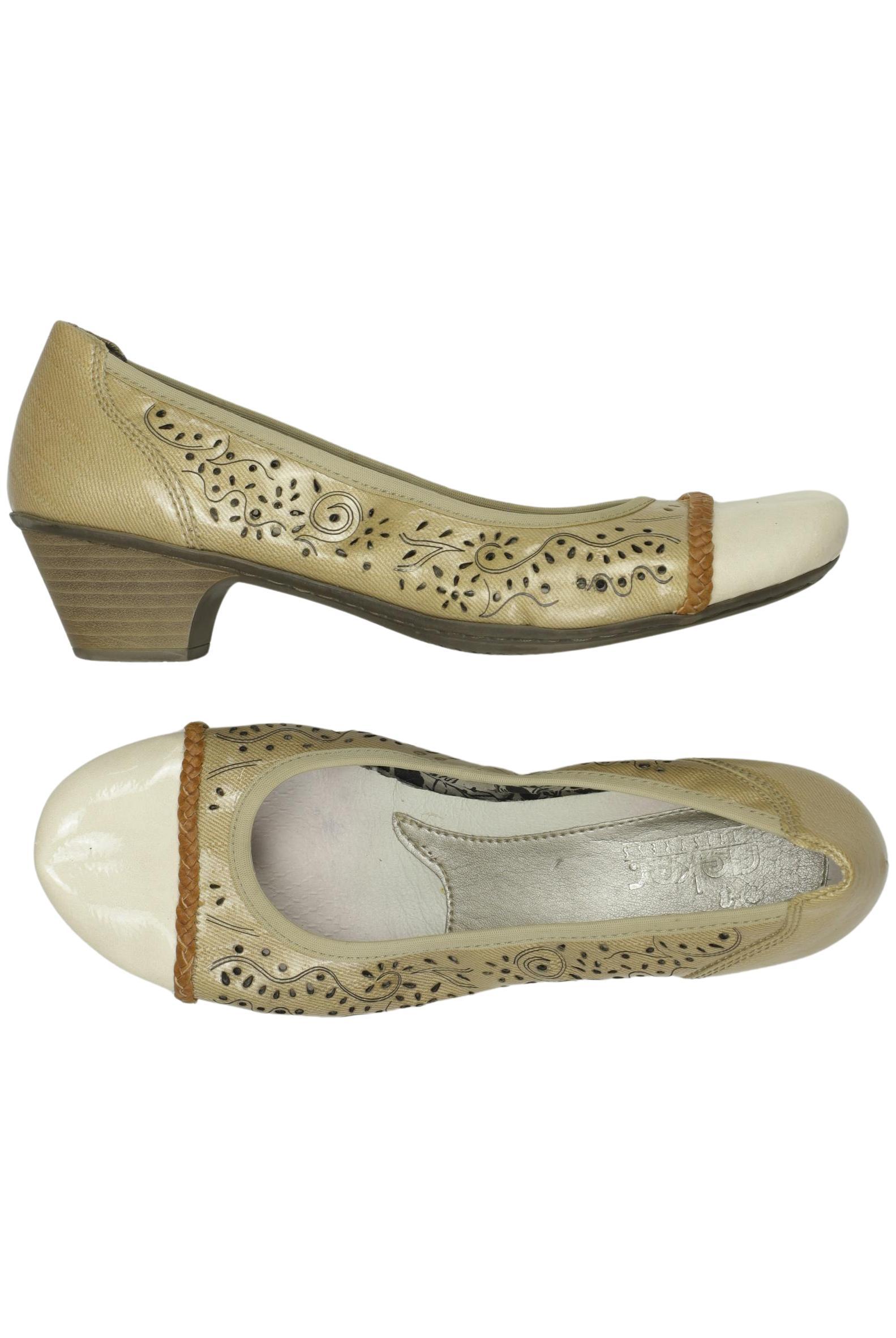 

Rieker Damen Pumps, beige, Gr. 39