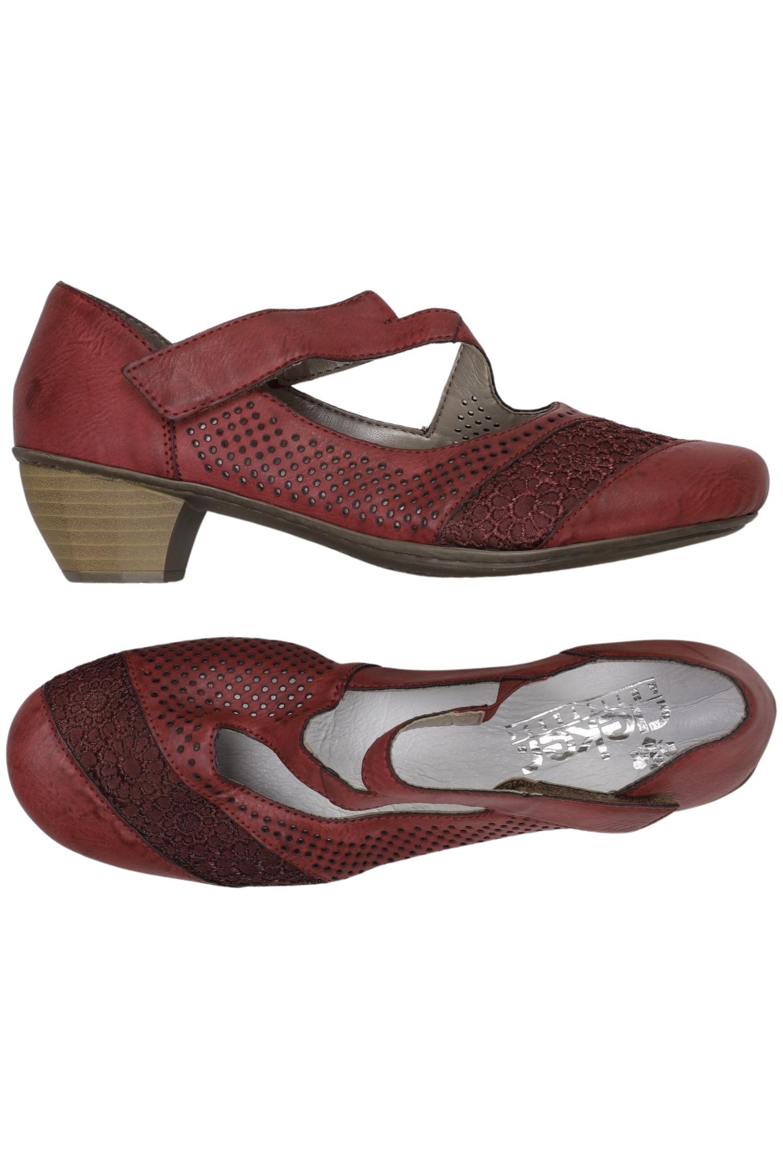 

Rieker Damen Pumps, rot, Gr. 38