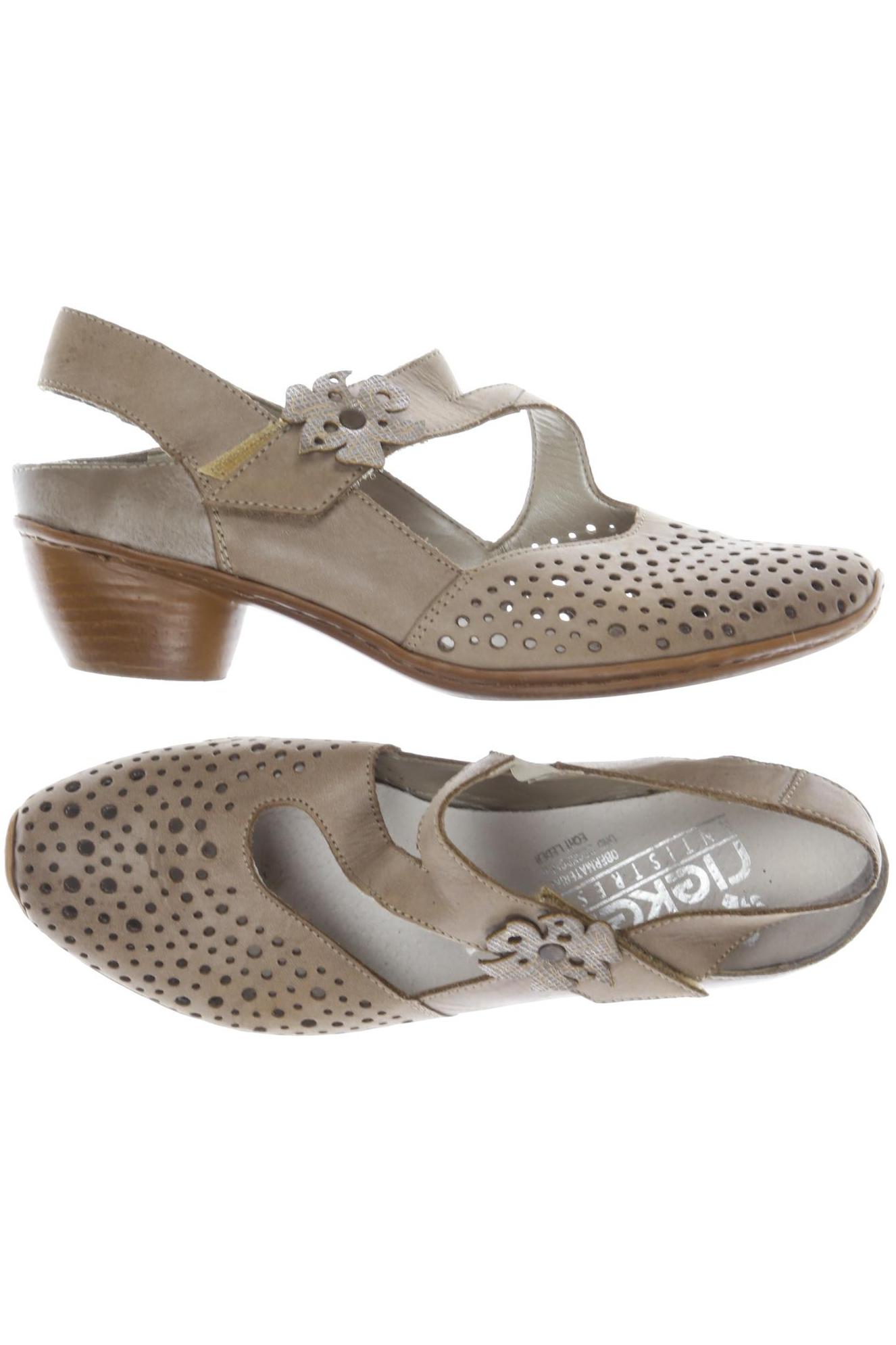 

Rieker Damen Pumps, beige, Gr. 36