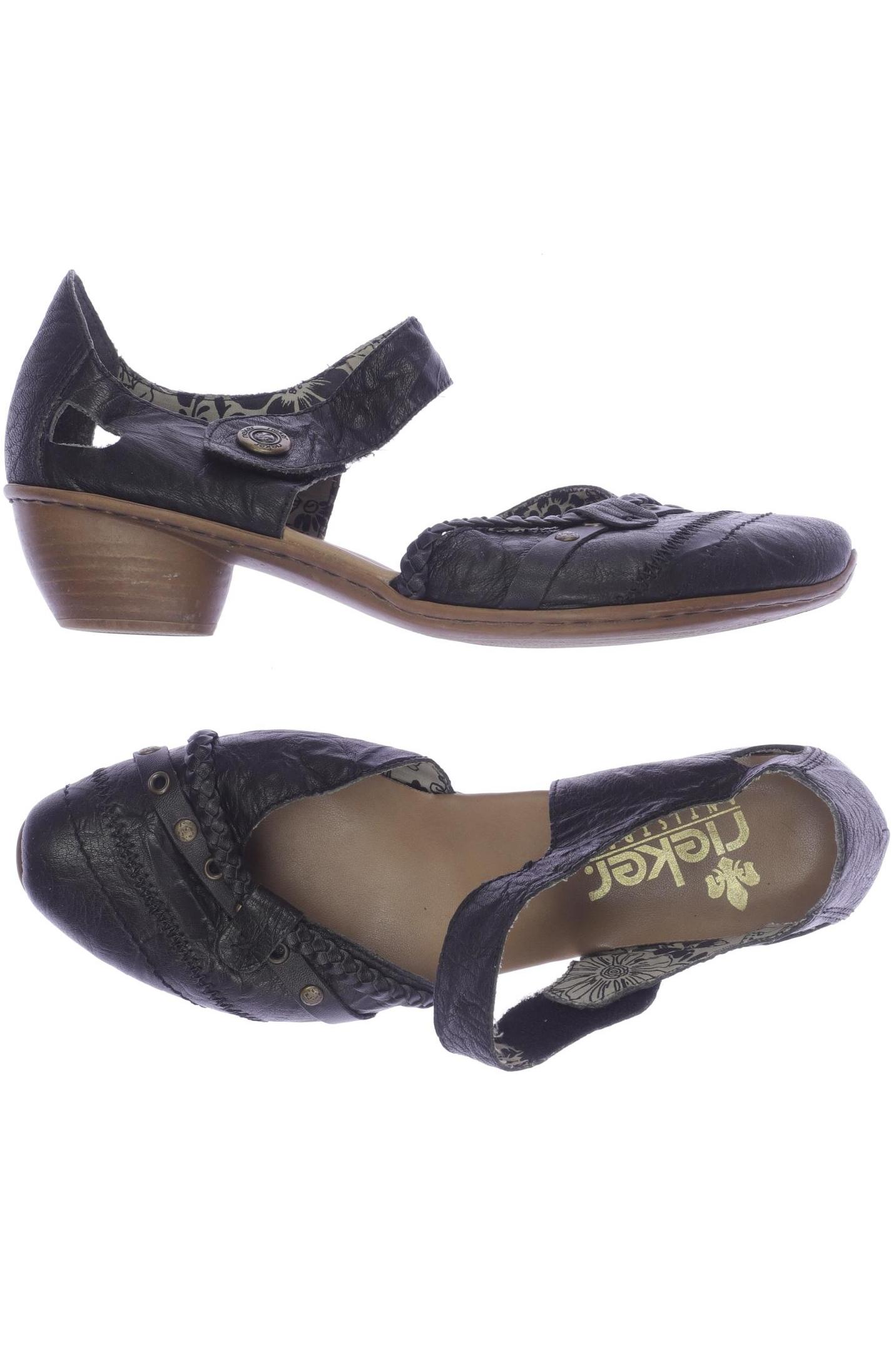 

Rieker Damen Pumps, schwarz, Gr. 39