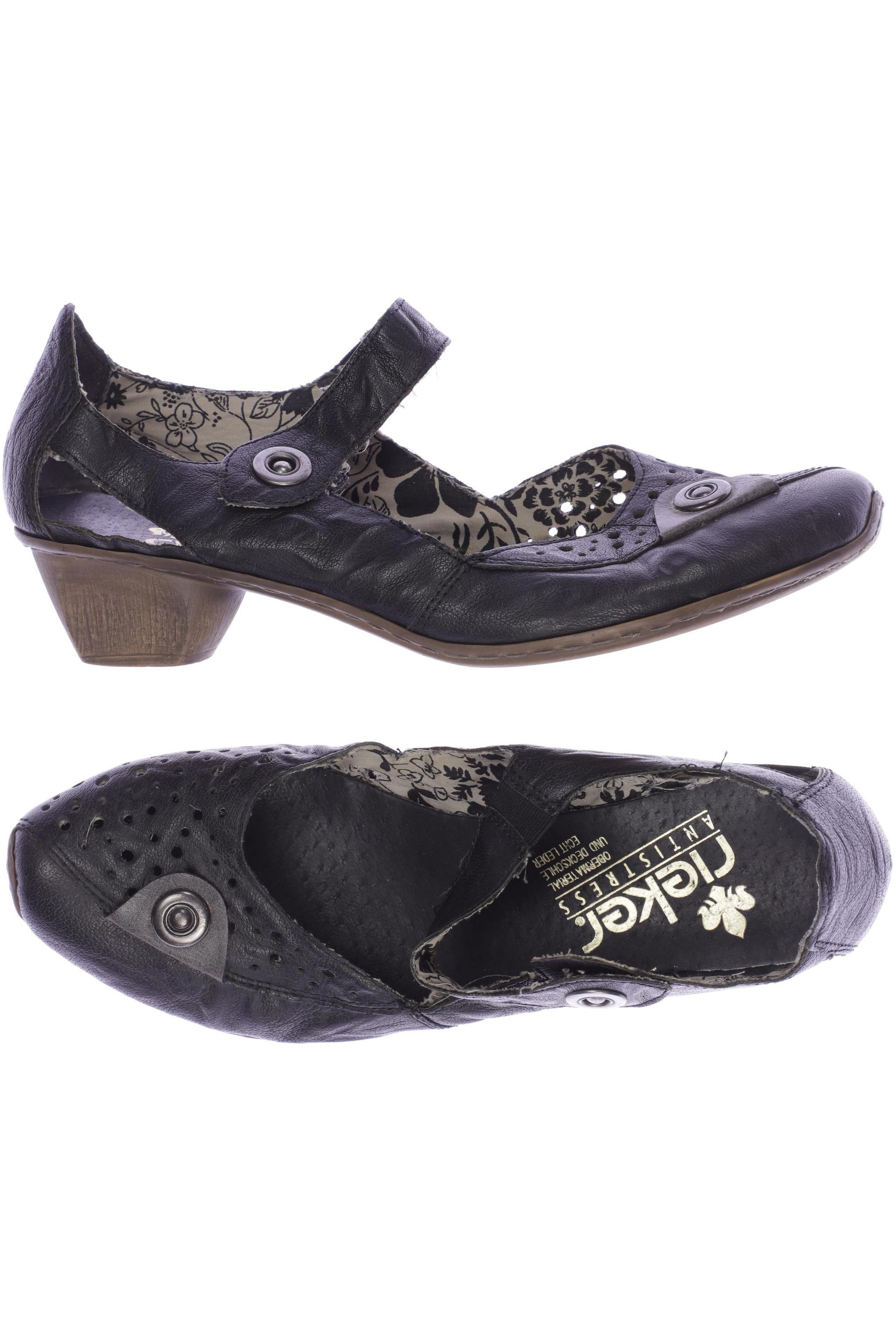 

Rieker Damen Pumps, schwarz, Gr. 38