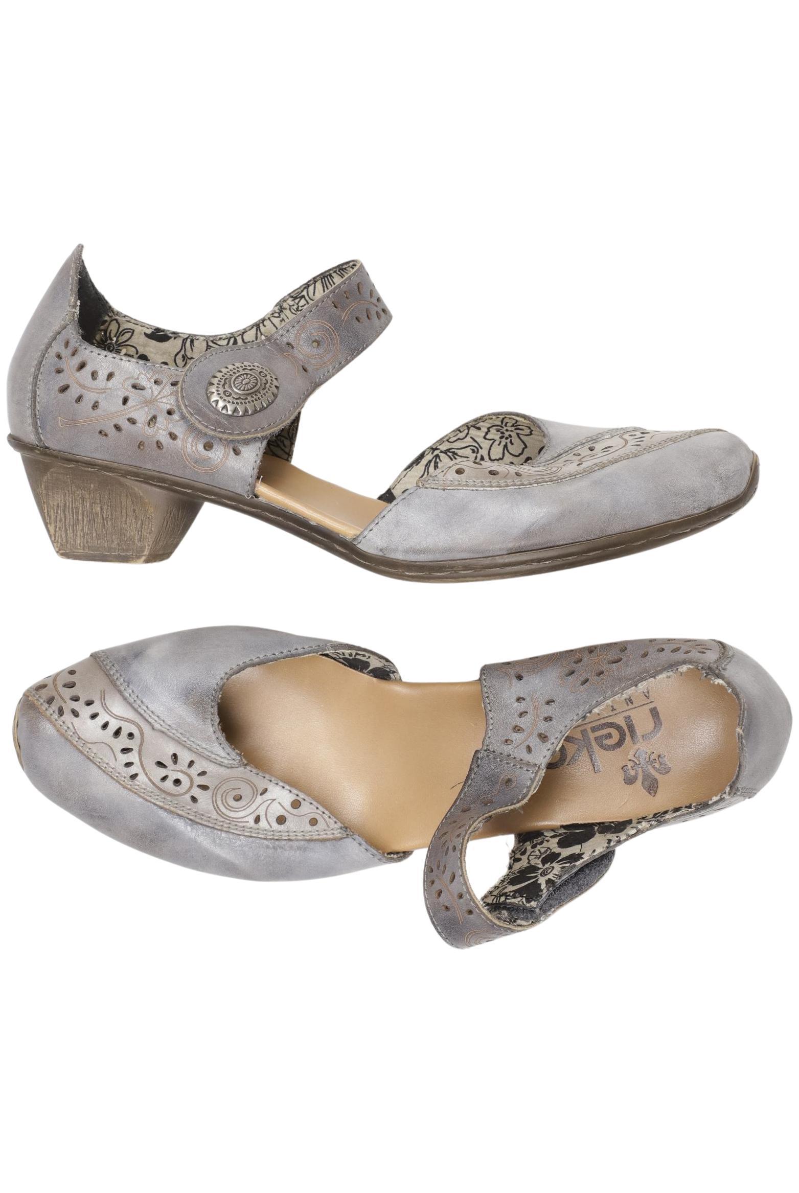 

Rieker Damen Pumps, grau, Gr. 38