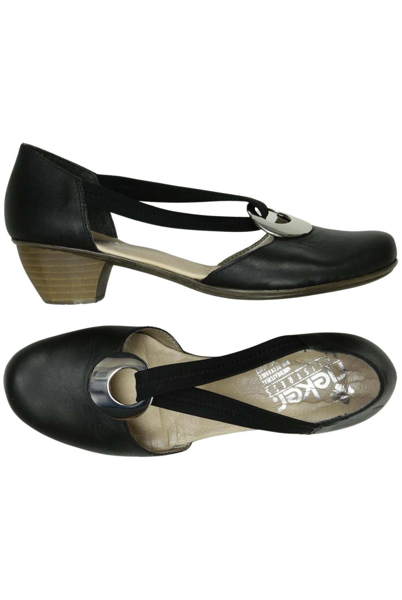 

Rieker Damen Pumps, schwarz, Gr. 39