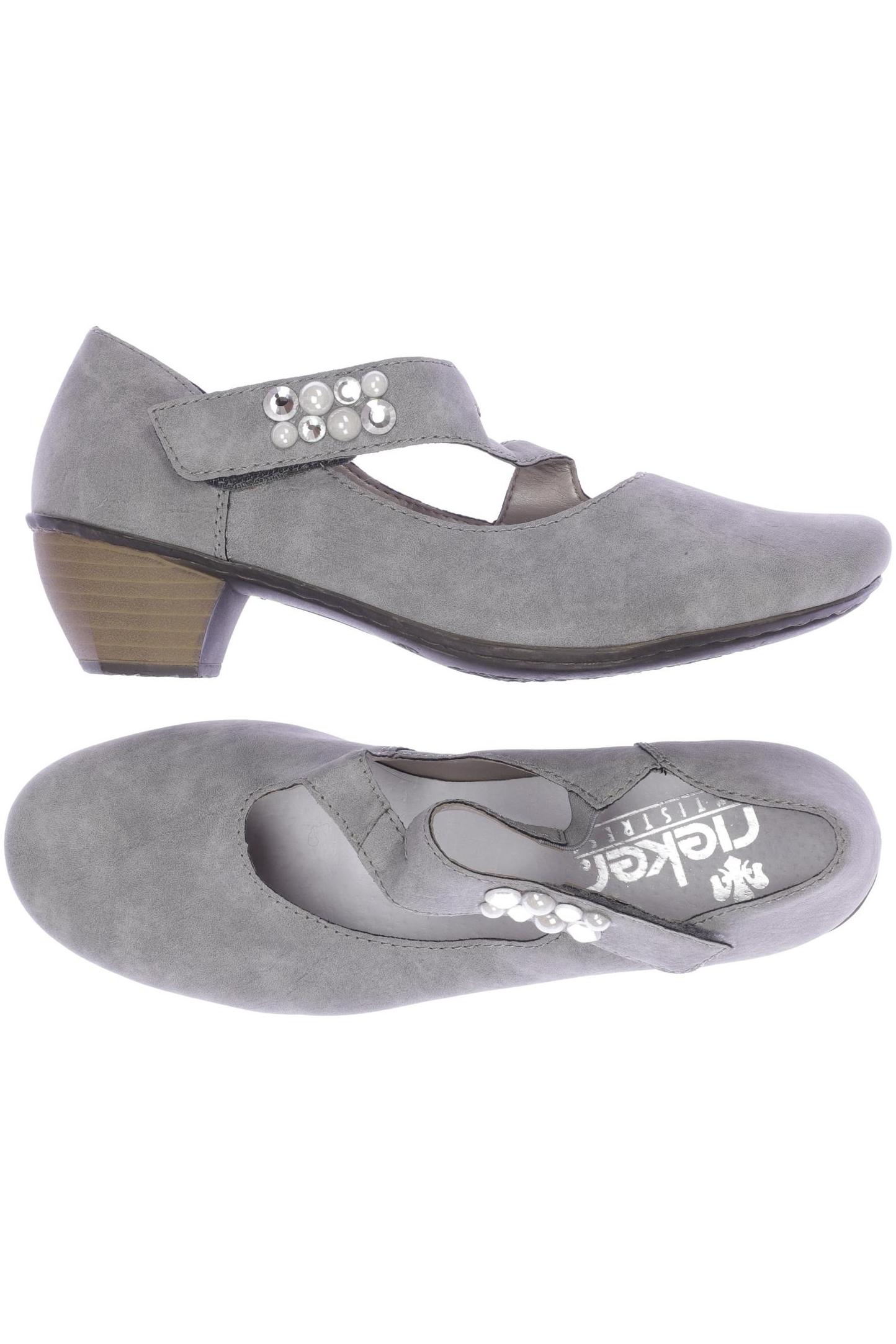 

Rieker Damen Pumps, grau, Gr. 38