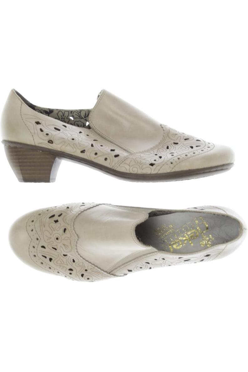 

Rieker Damen Pumps, beige, Gr. 38
